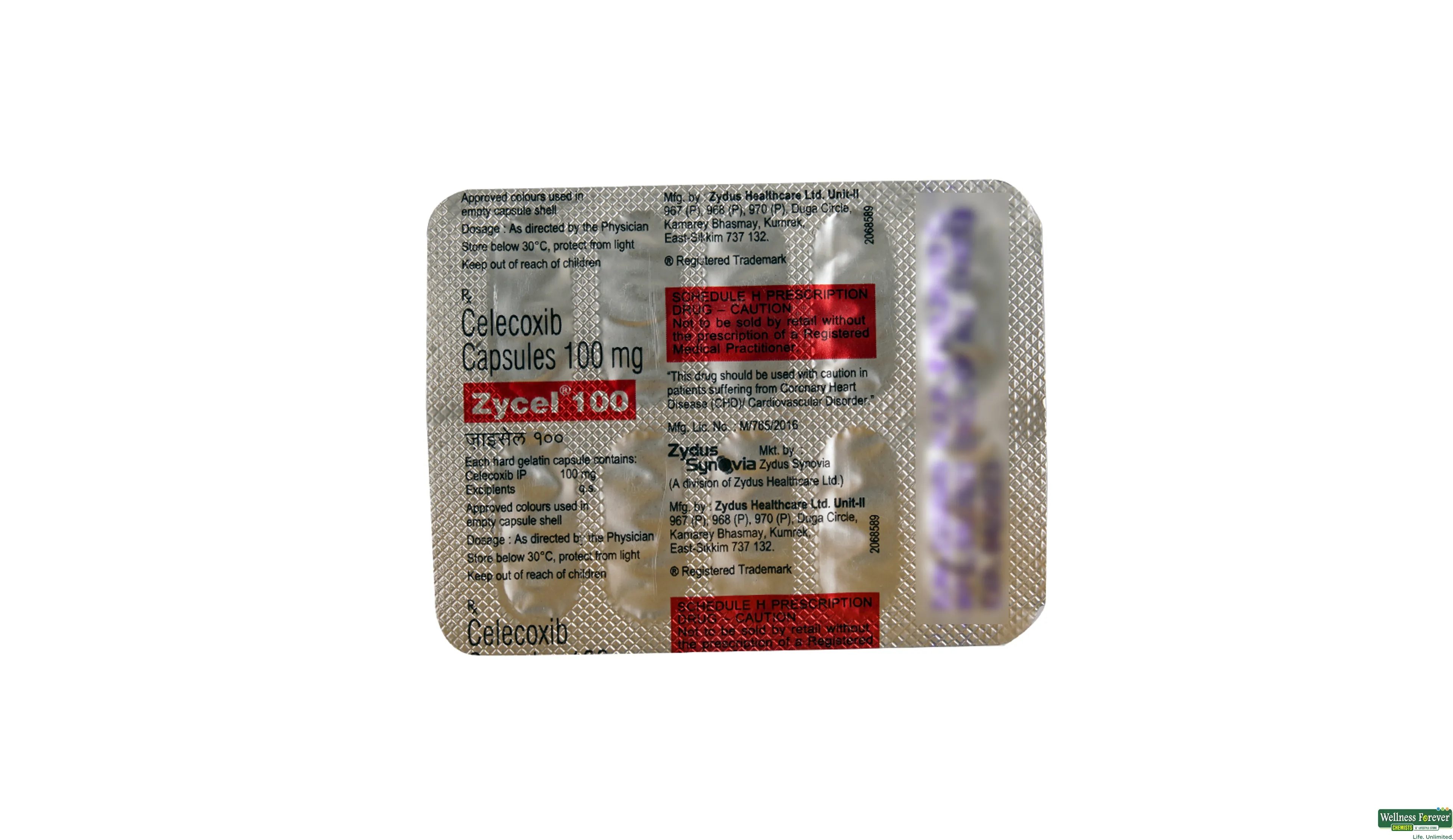 ZYCEL 100MG 10CAP- 2, 10CAP, 