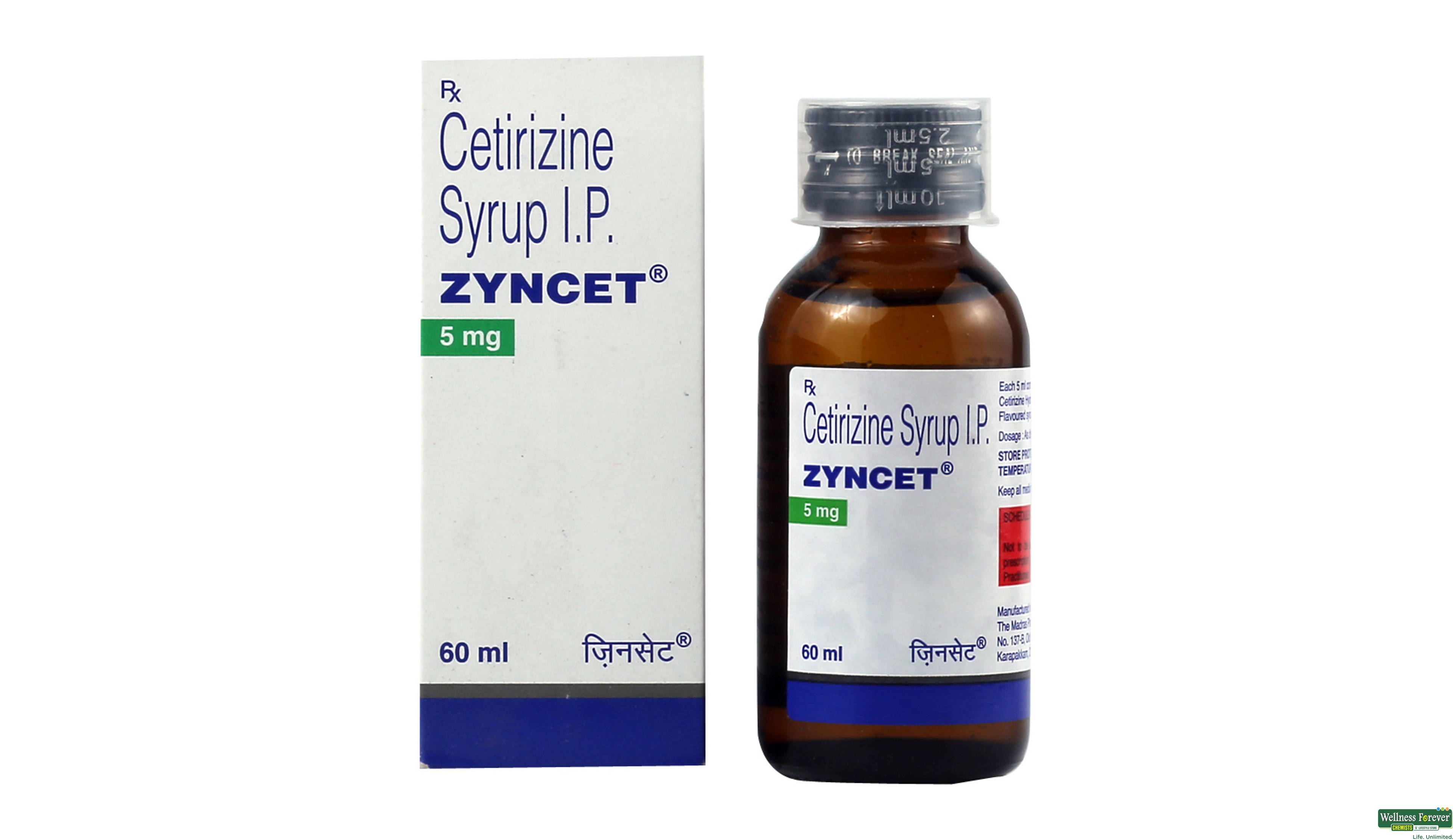 ZYNCET SYP 60ML- 1, 60ML, null