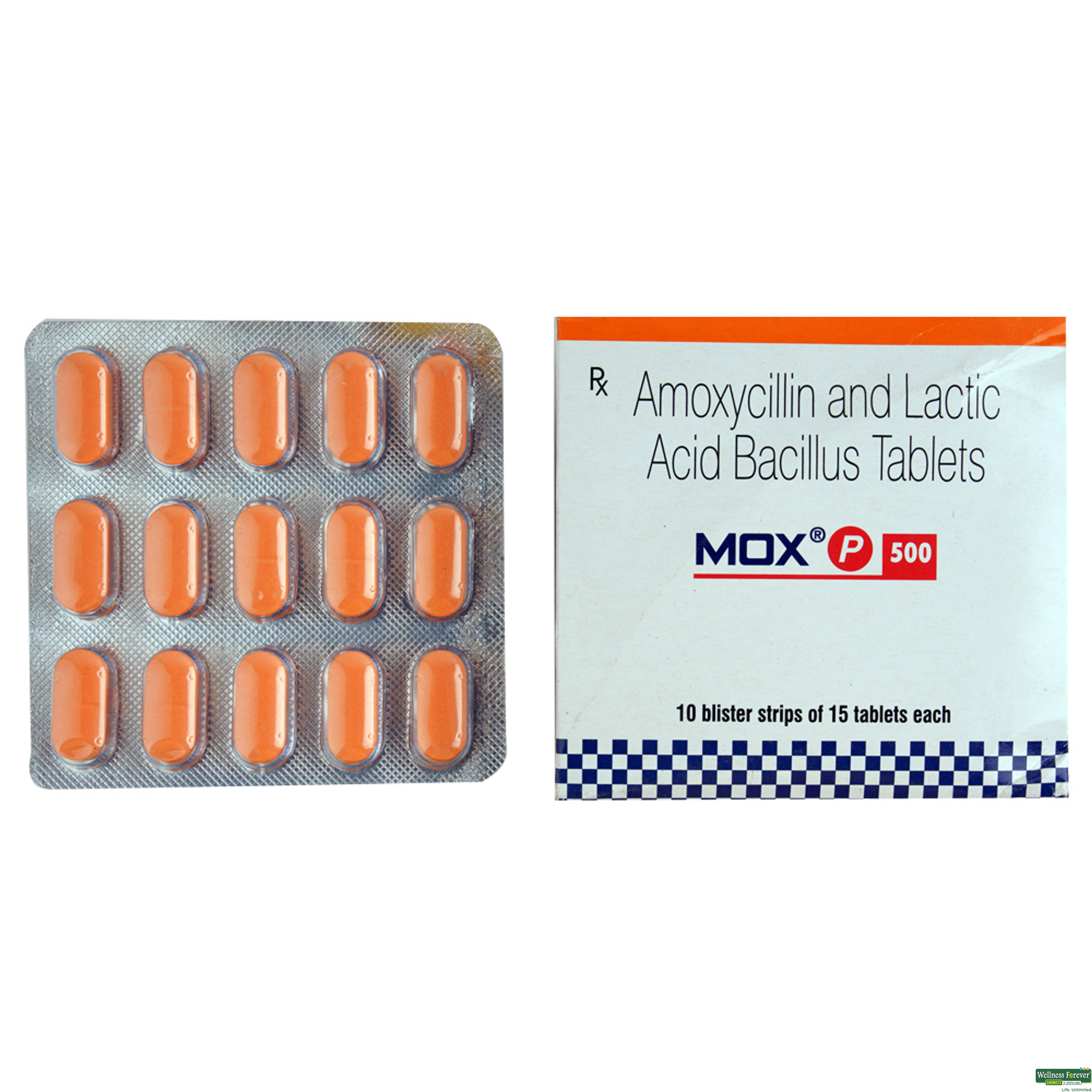 MOX-P 500MG 15TAB-image