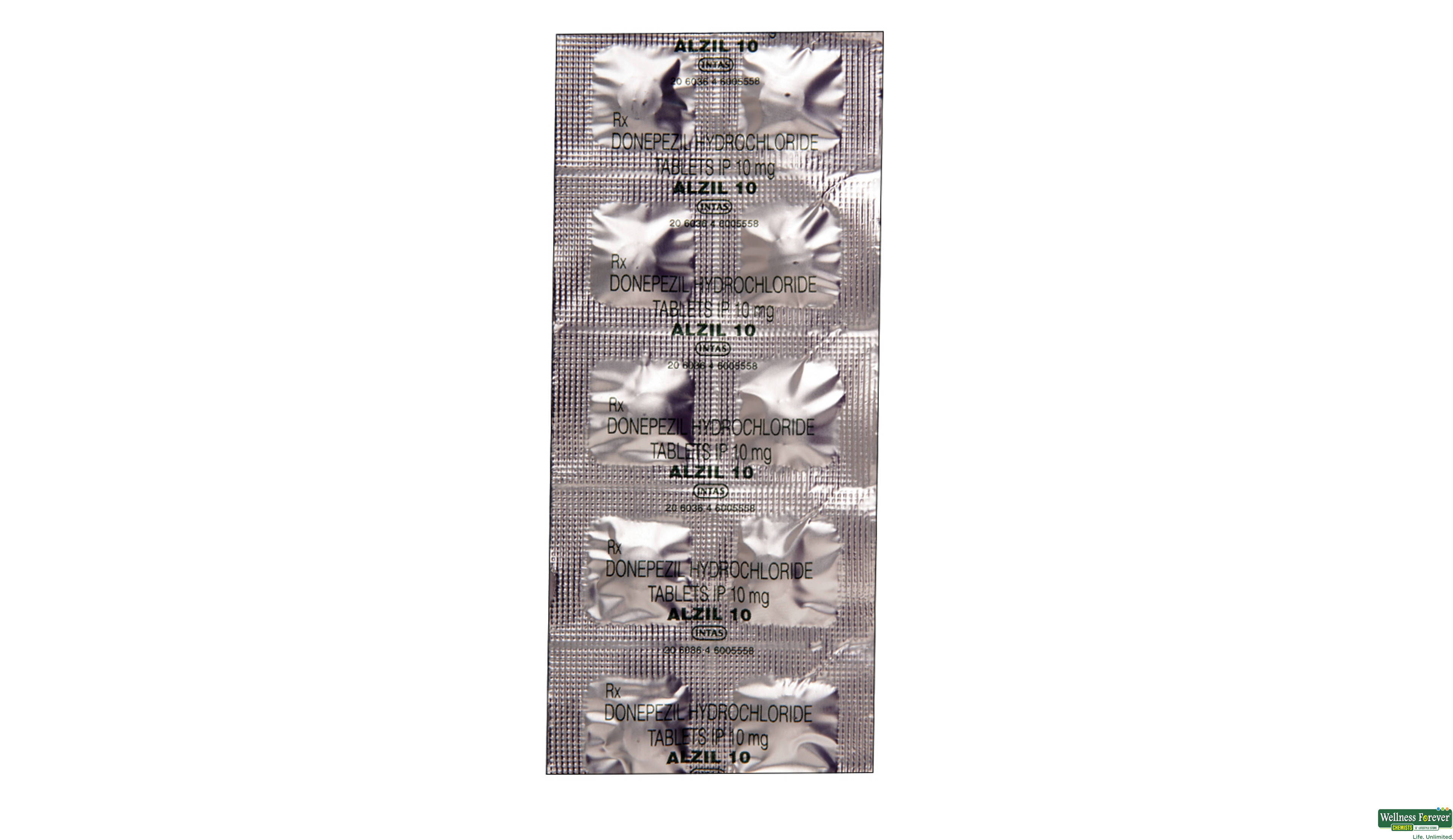 ALZIL 10MG 10TAB- 1, 10TAB, 