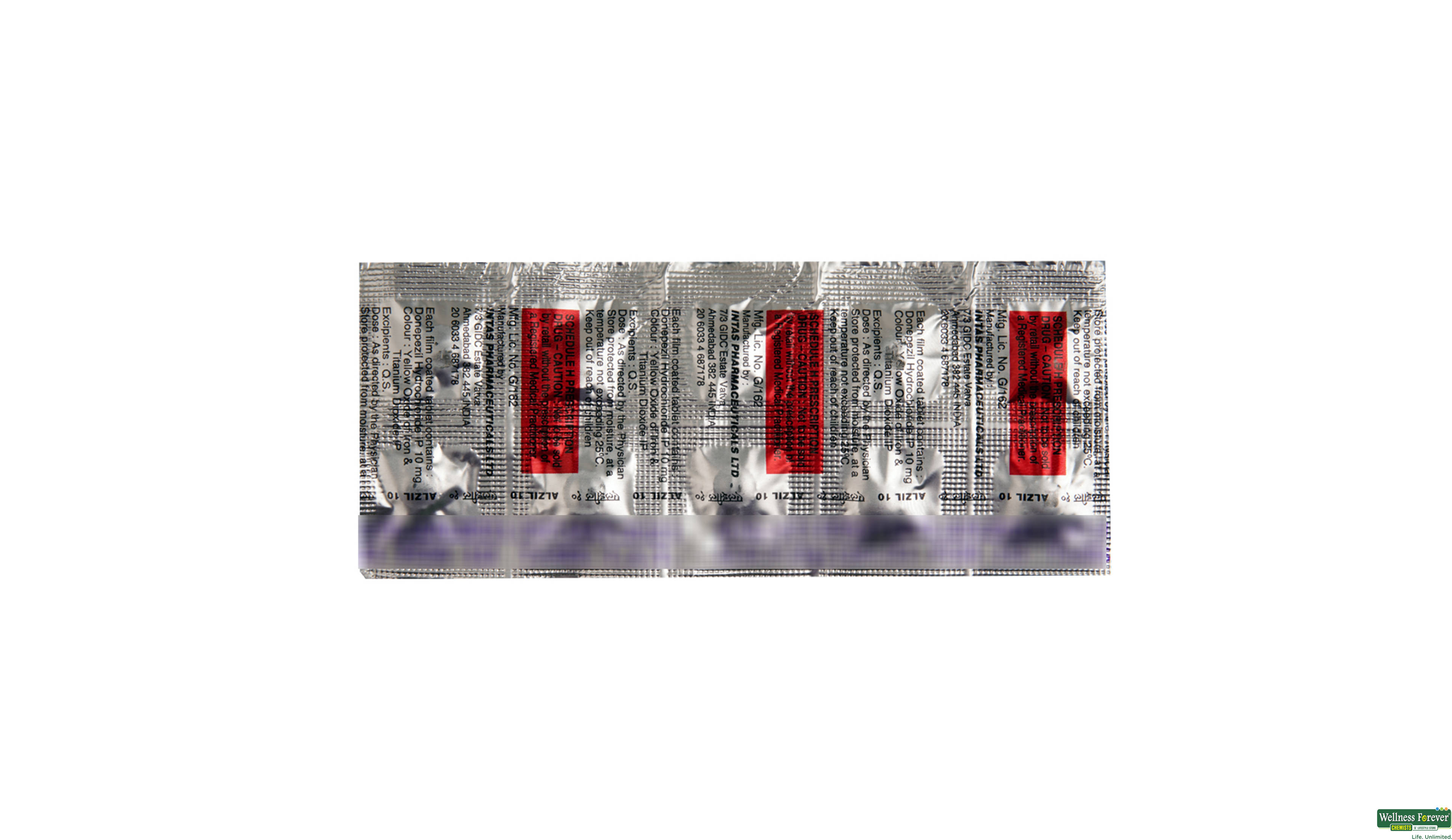 ALZIL 10MG 10TAB- 2, 10TAB, 
