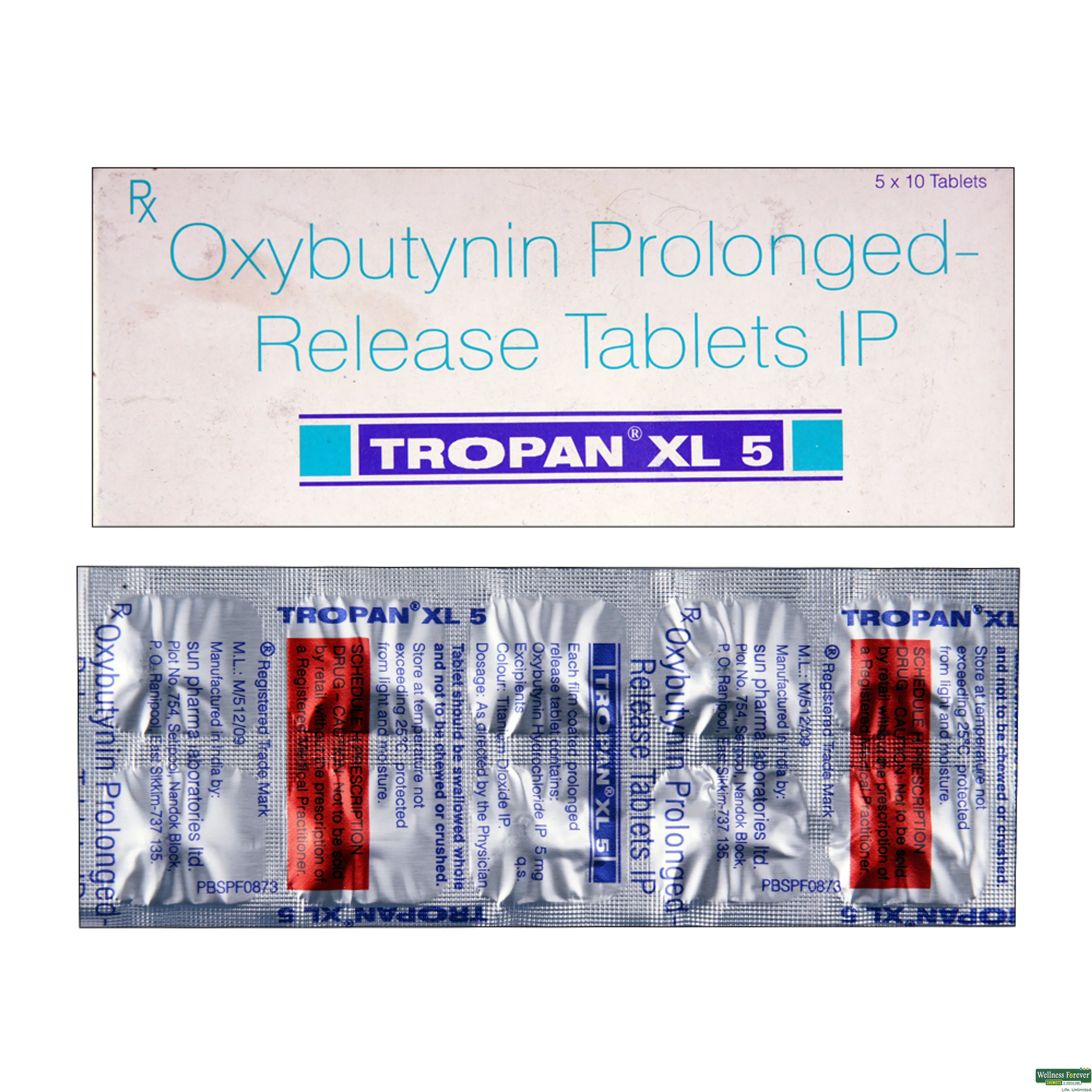 TROPAN-XL 5MG 10TAB-image