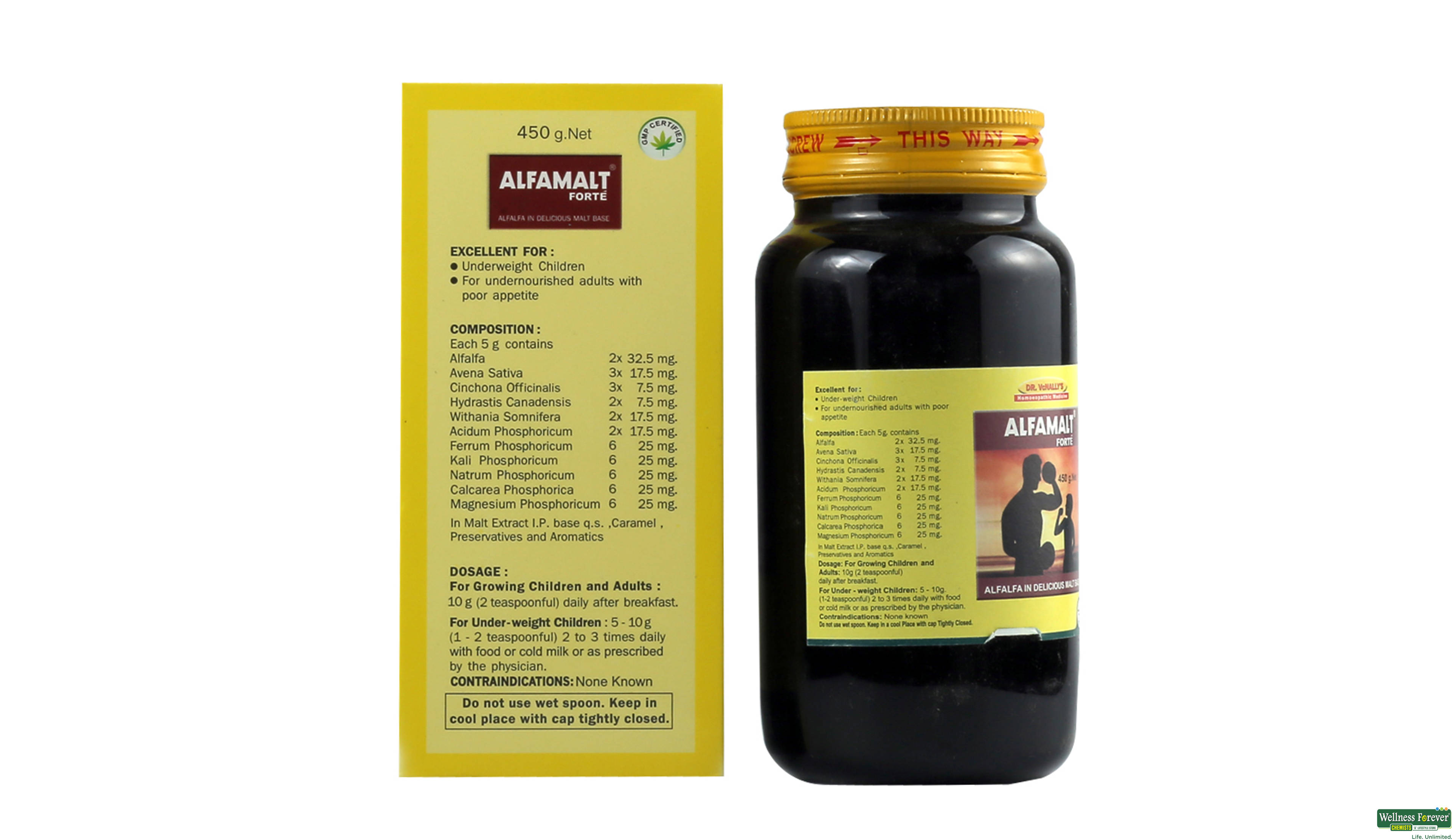 ALFAMALT FORTE 450GM- 2, 450GM, 