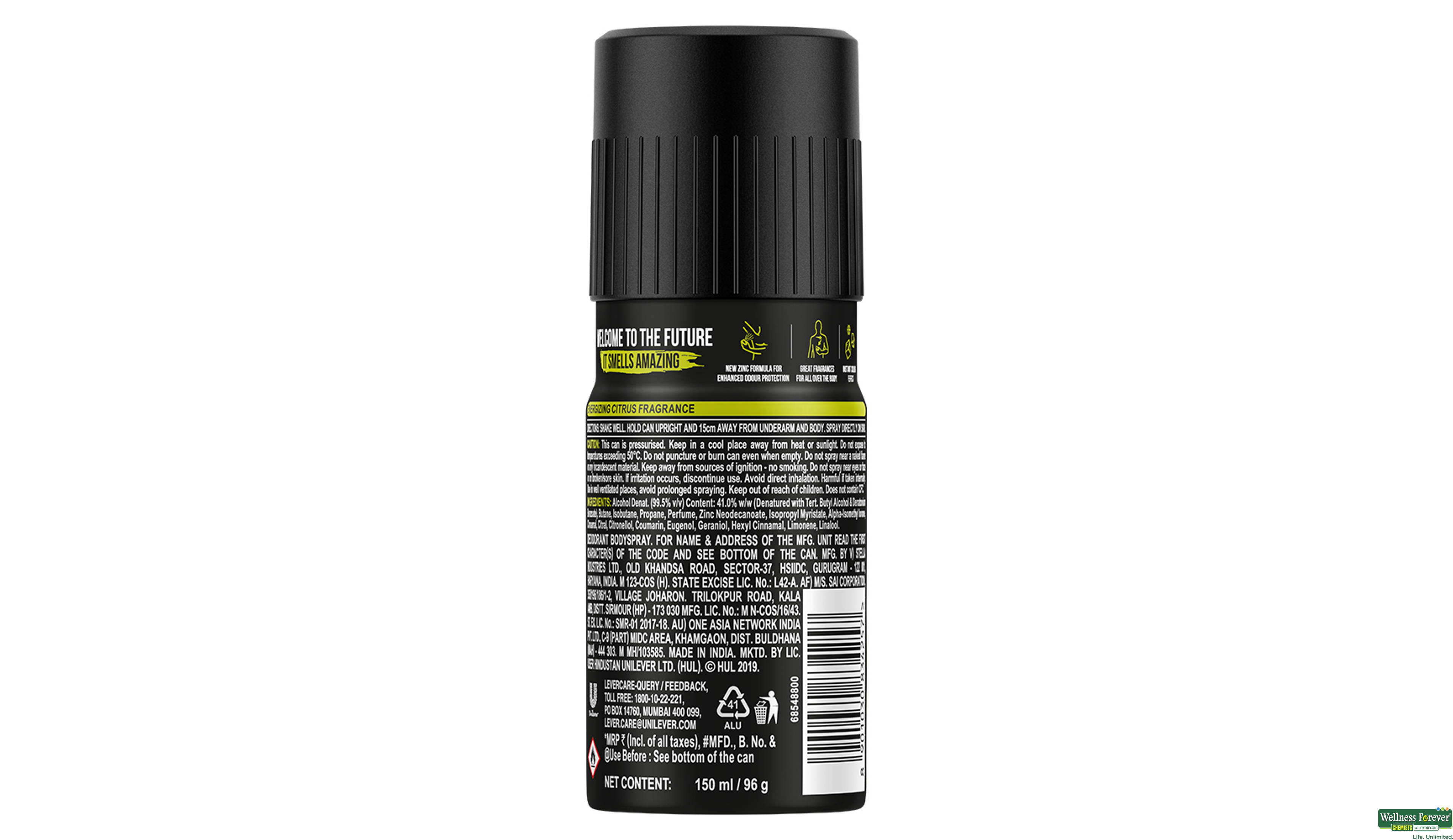 AXE DEO PULSE 150ML- 3, 150ML, 
