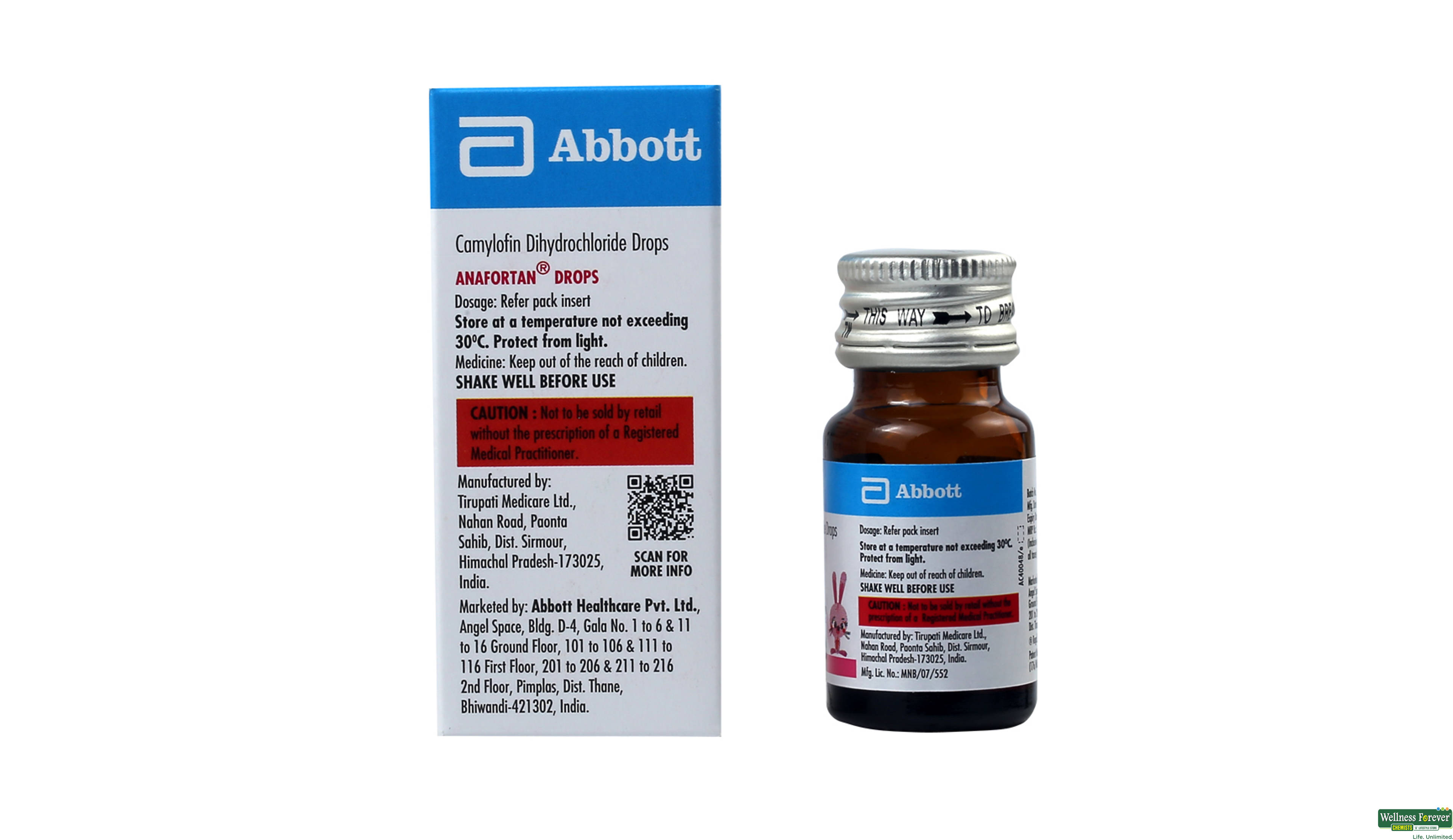 ANAFORTAN ORAL DROP 10ML- 2, 10ML, 