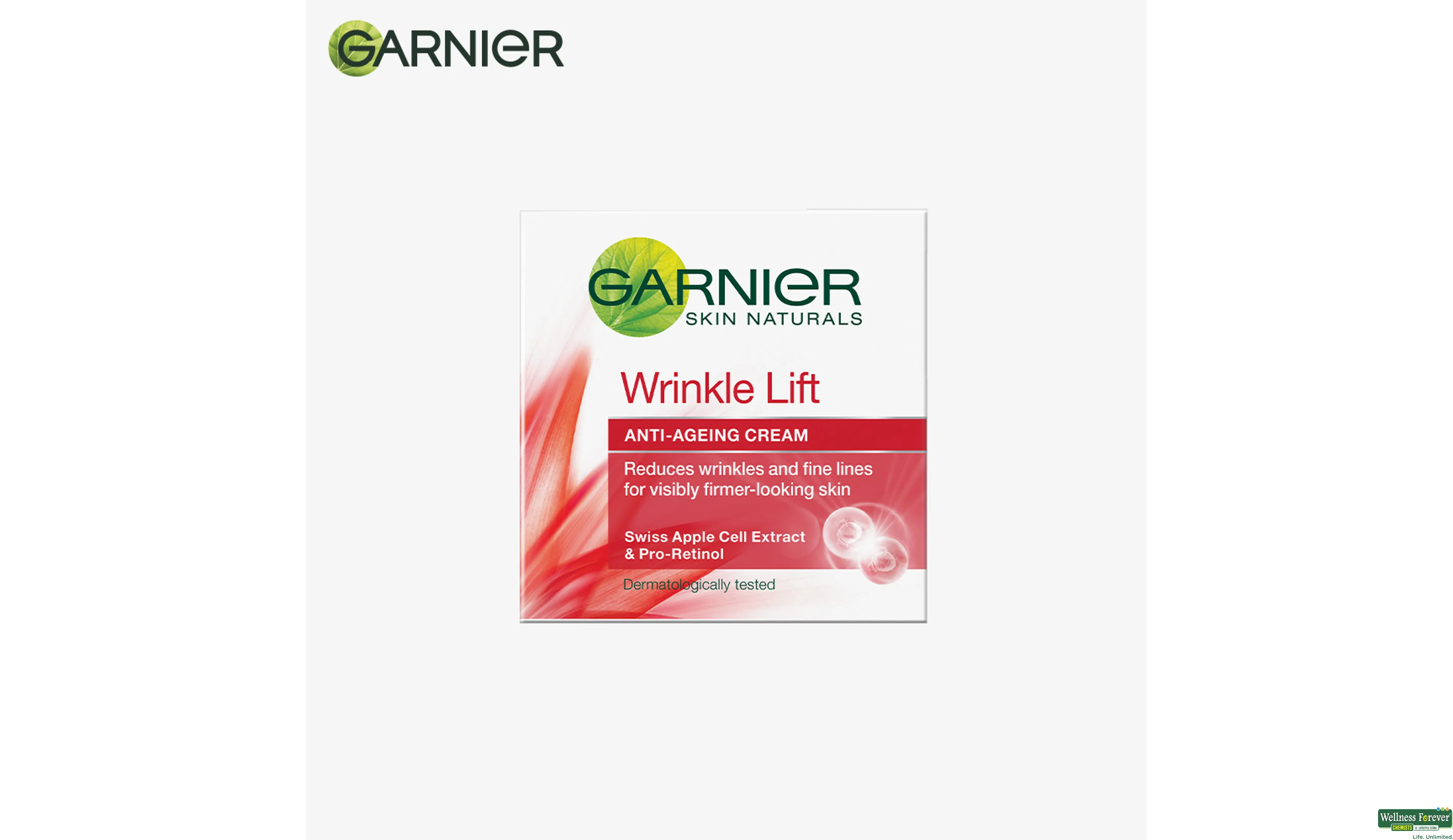 GARN CRM WRINKLE LIFT 40GM- 3, 40GM, 