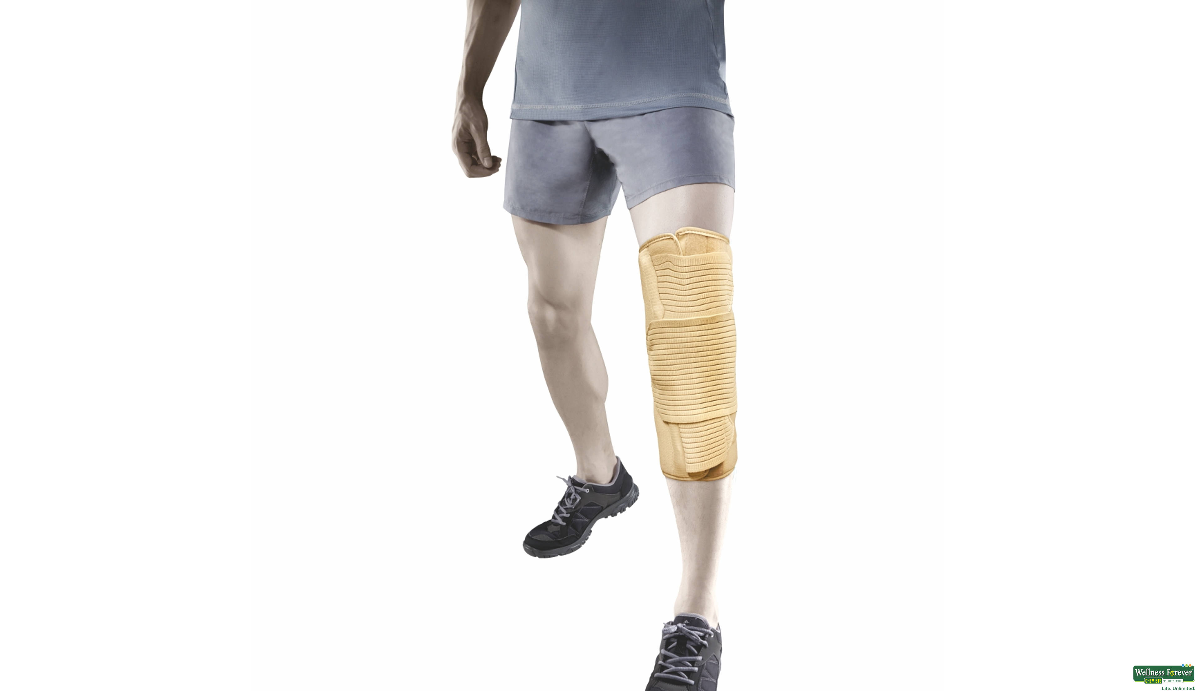 KNEE BRACE SHORT-S VISS- 1, 1PC, 