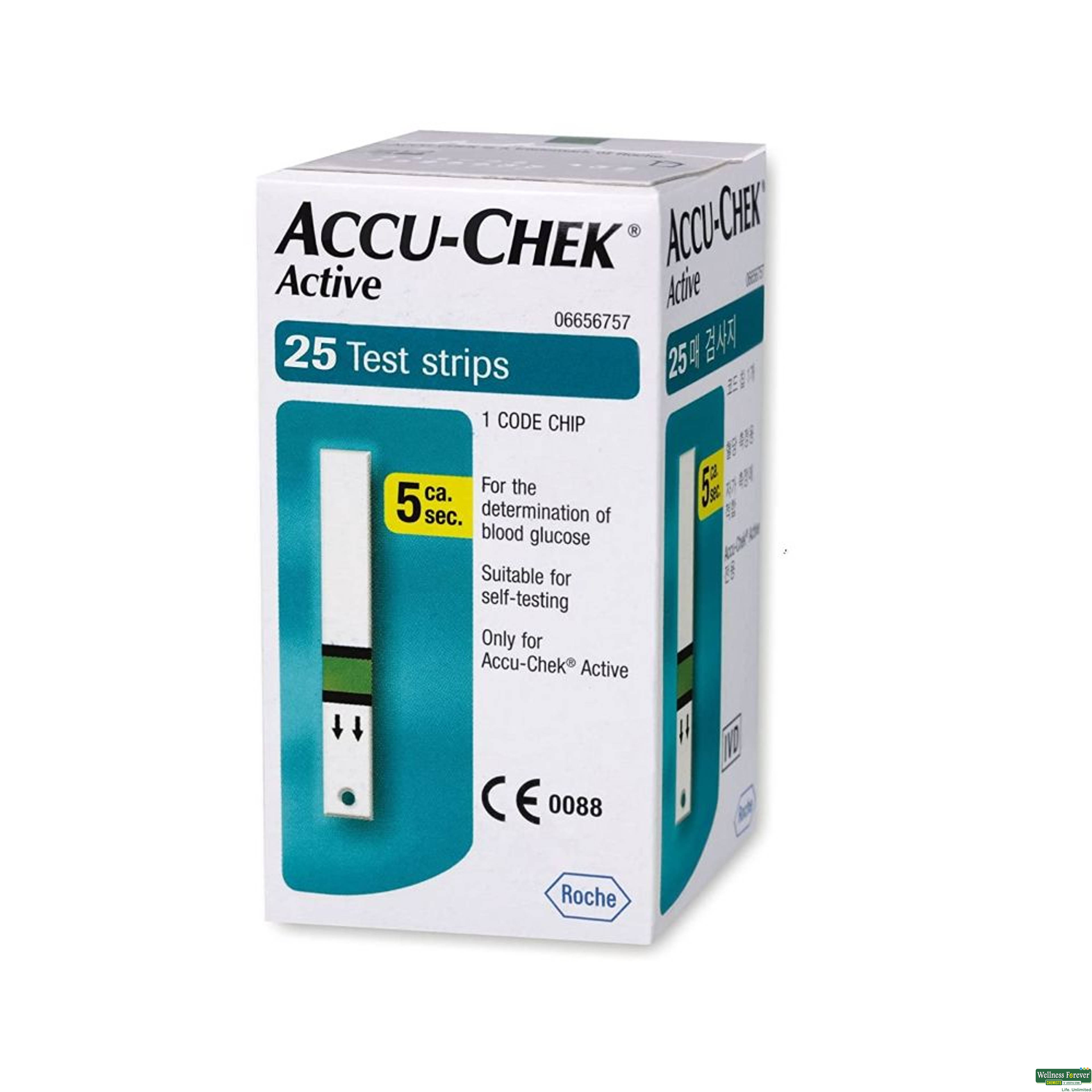 Accu-Chek Active Test Strips, 25 strips-image