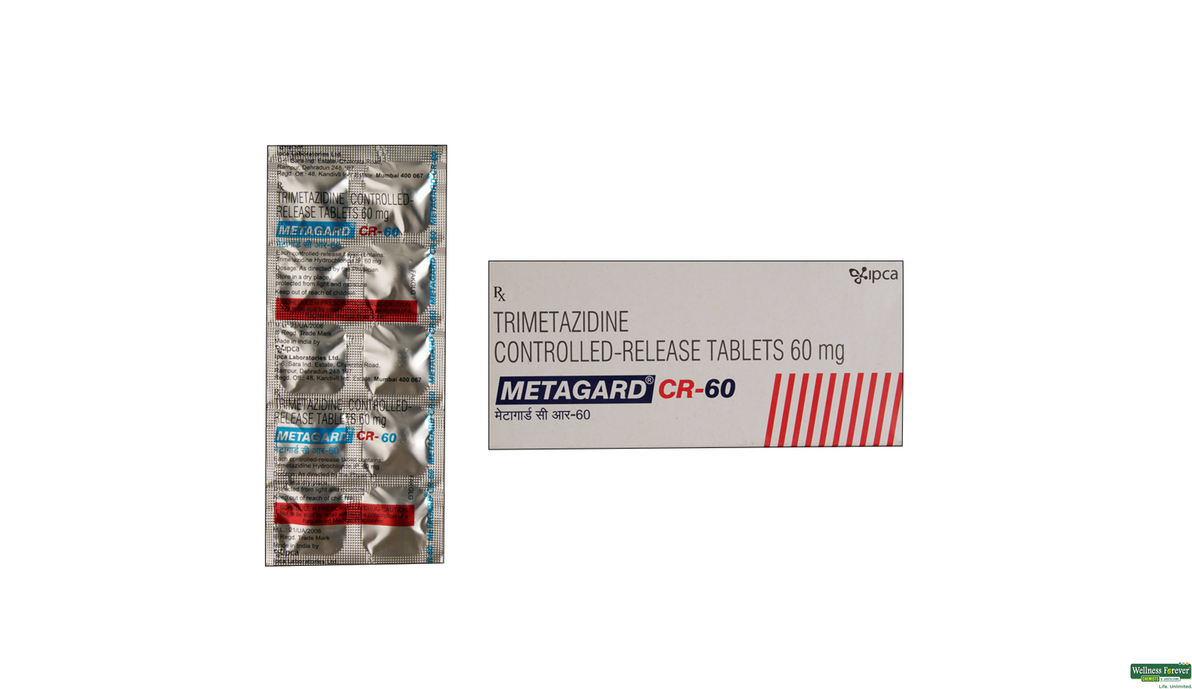 METAGARD-CR 60MG 10TAB- 1, 10TAB, null