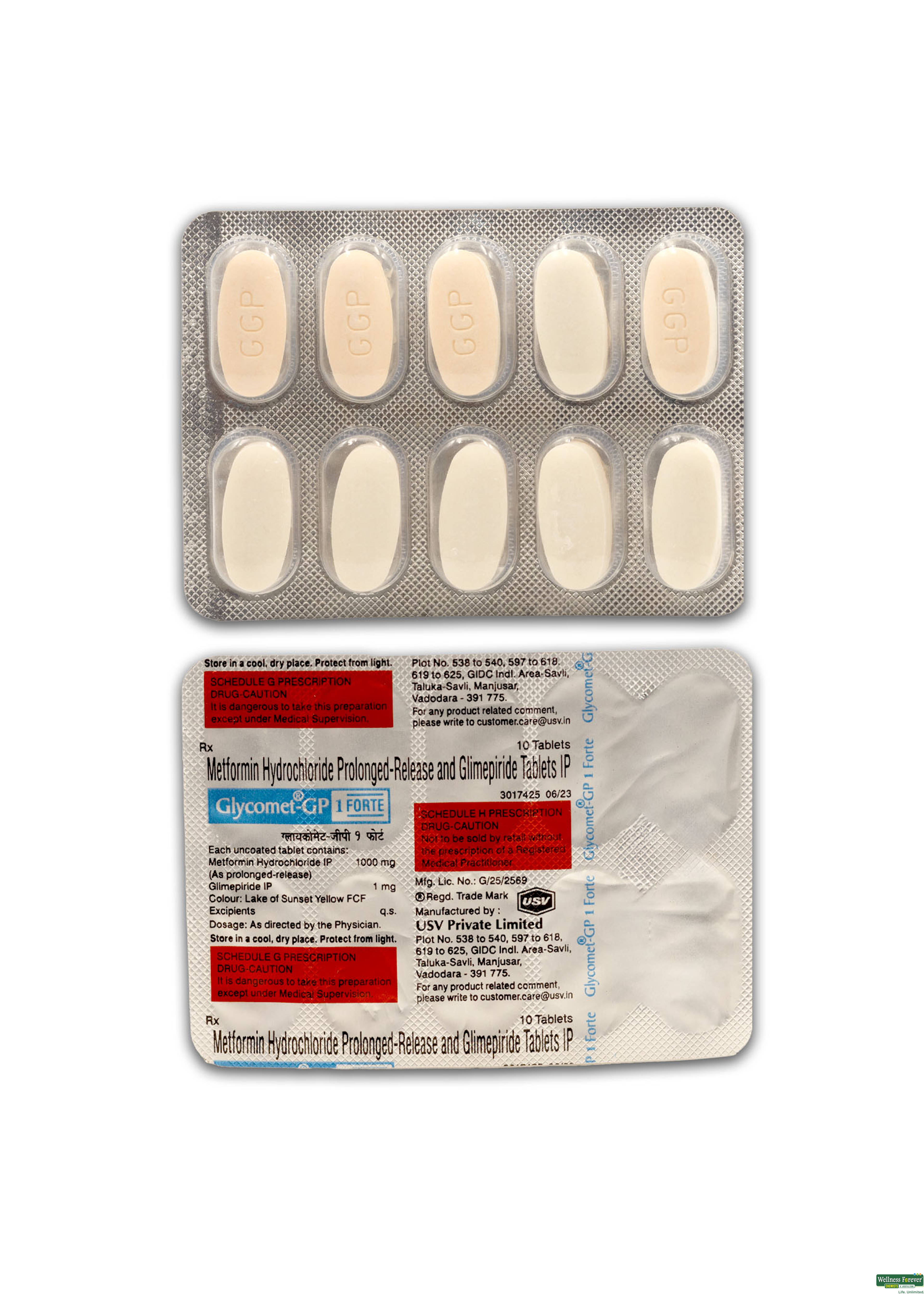 GLYCOMET-GP1 FORTE 10TAB-image
