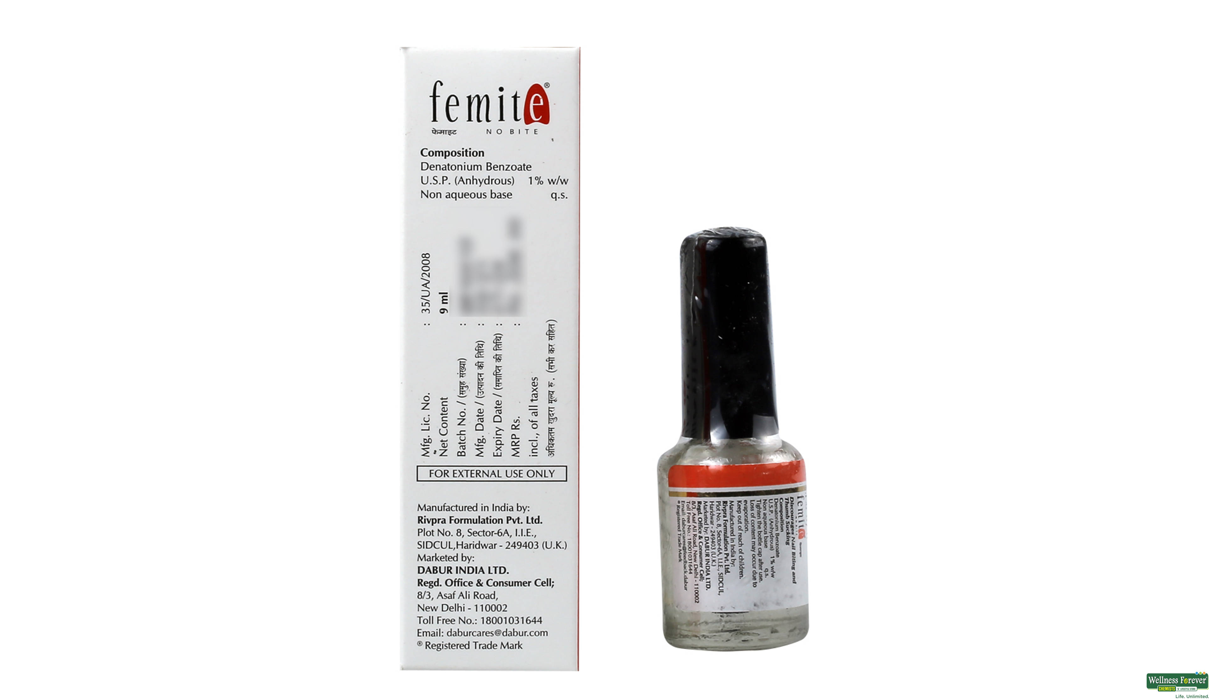 FEMITE LTN 9ML- 2, 9ML, 