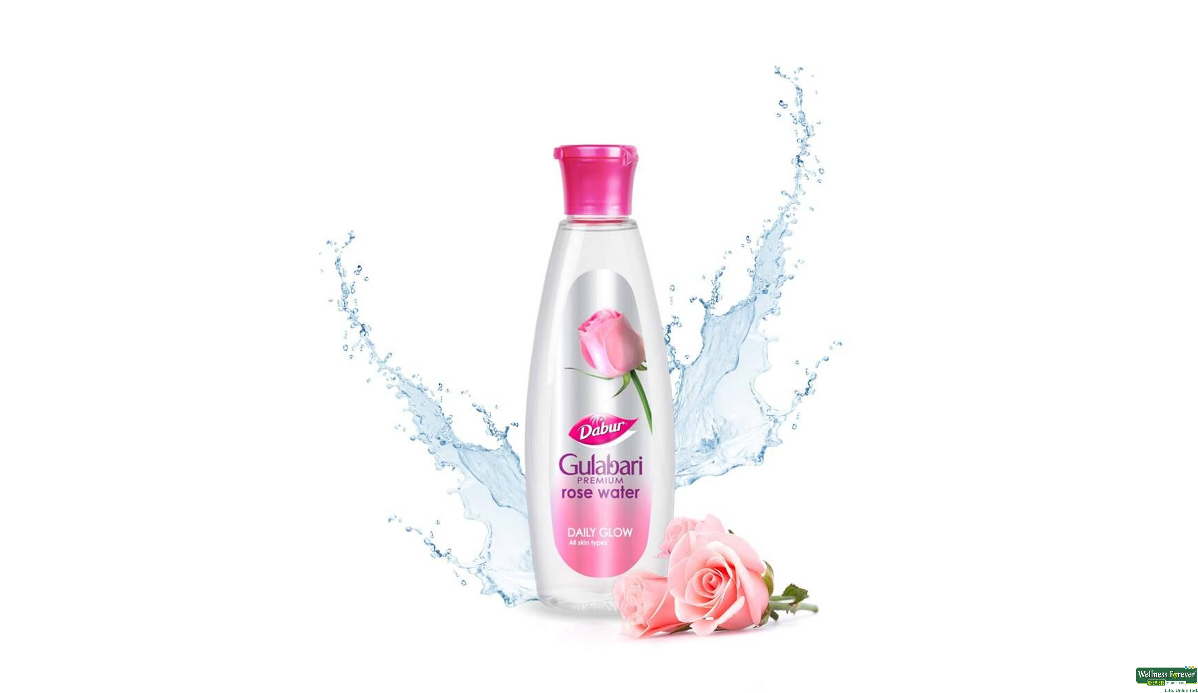 DABUR GULABARI WATER 250ML- 2, 250ML, 
