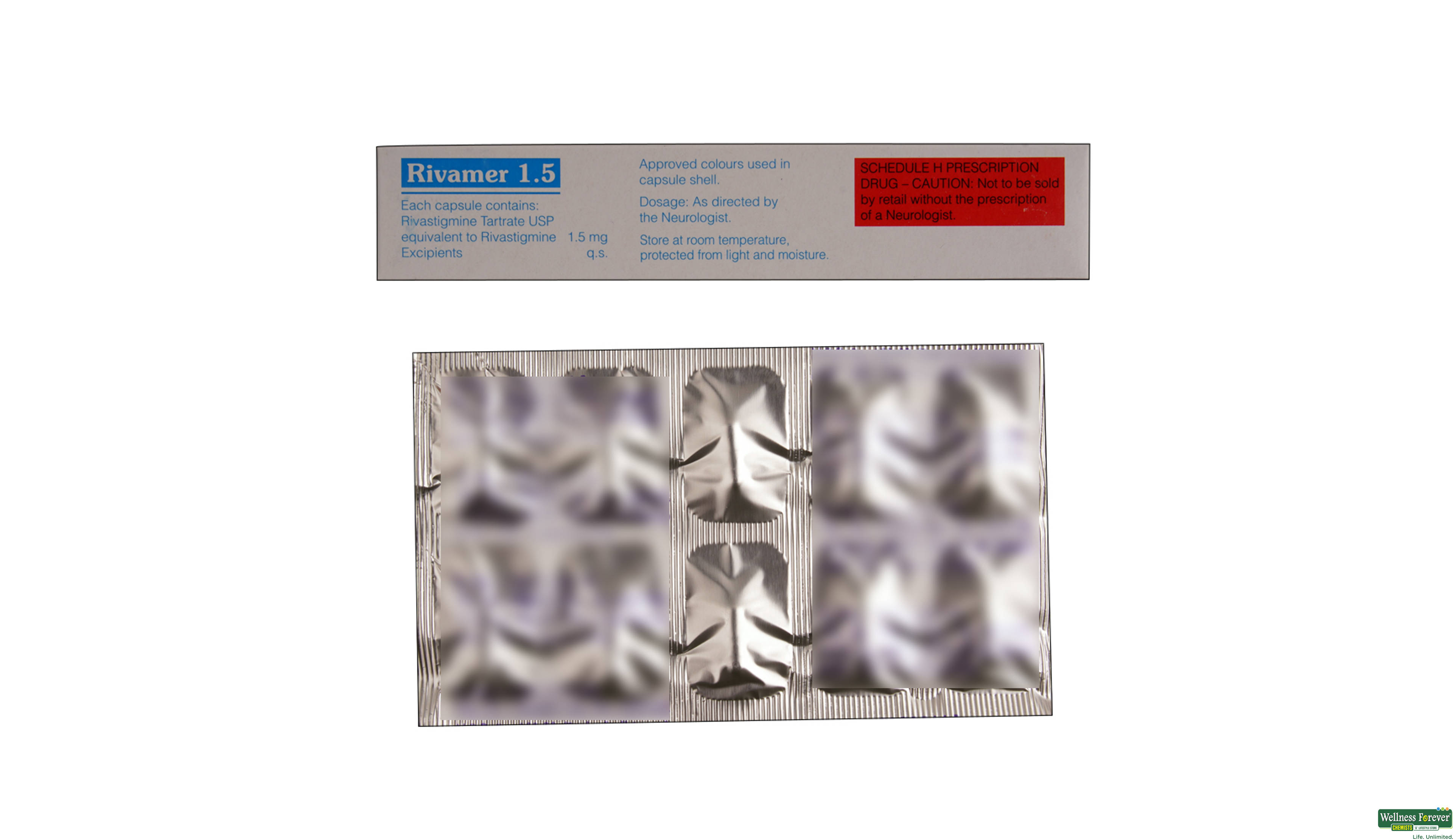 RIVAMER 1.5MG 10CAP- 2, 10CAP, 