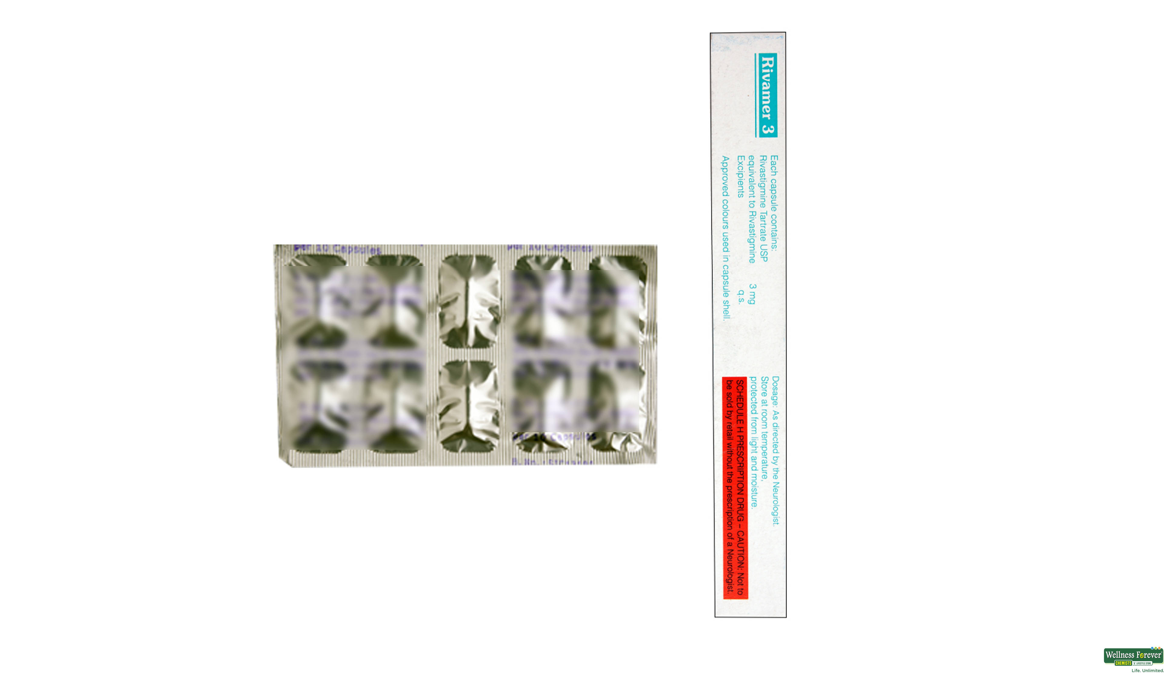 RIVAMER 3MG 10CAP- 2, 10CAP, 