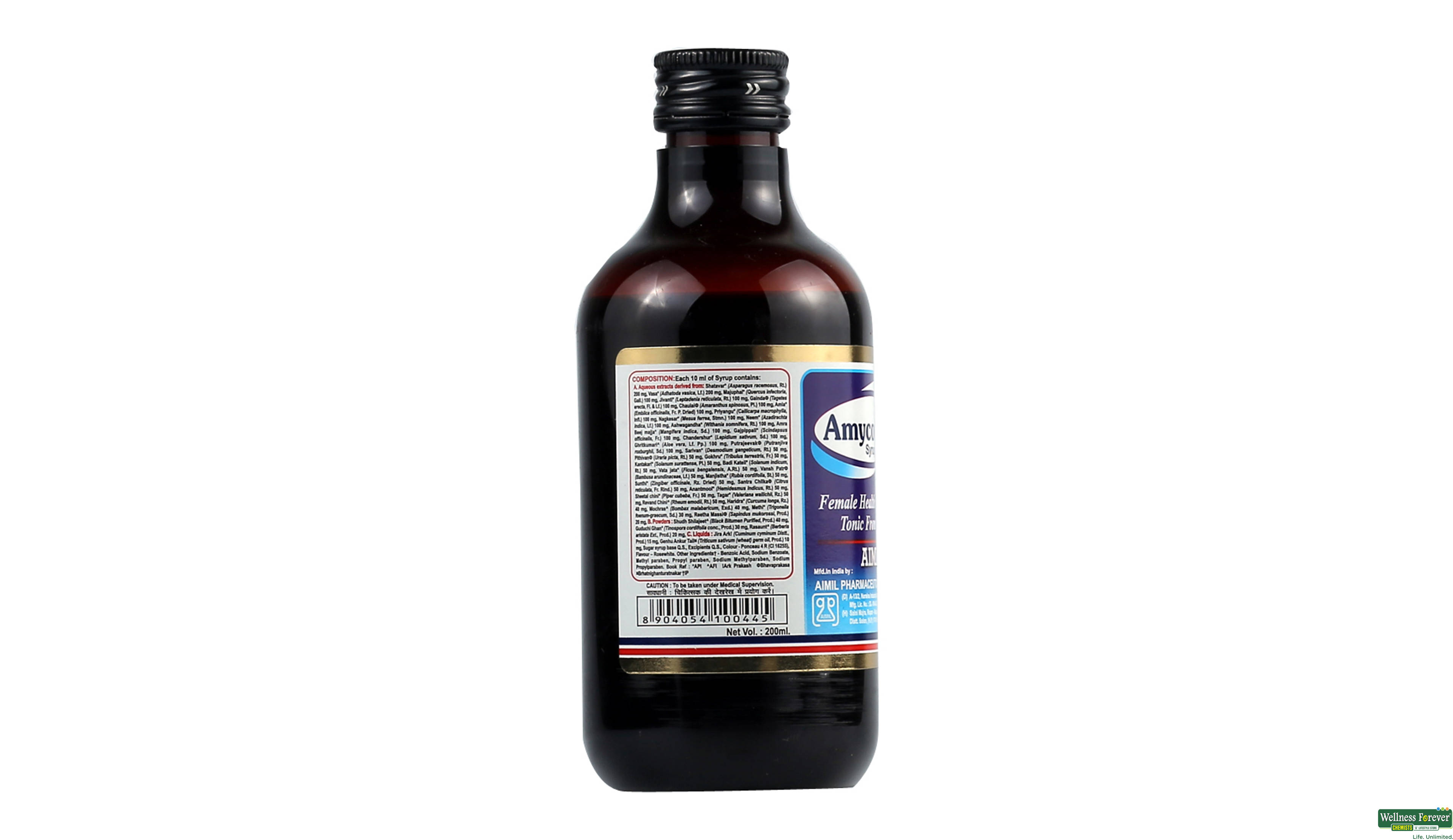 AIMIL AMYCORDIAL SYP 200ML- 2, 200ML, null