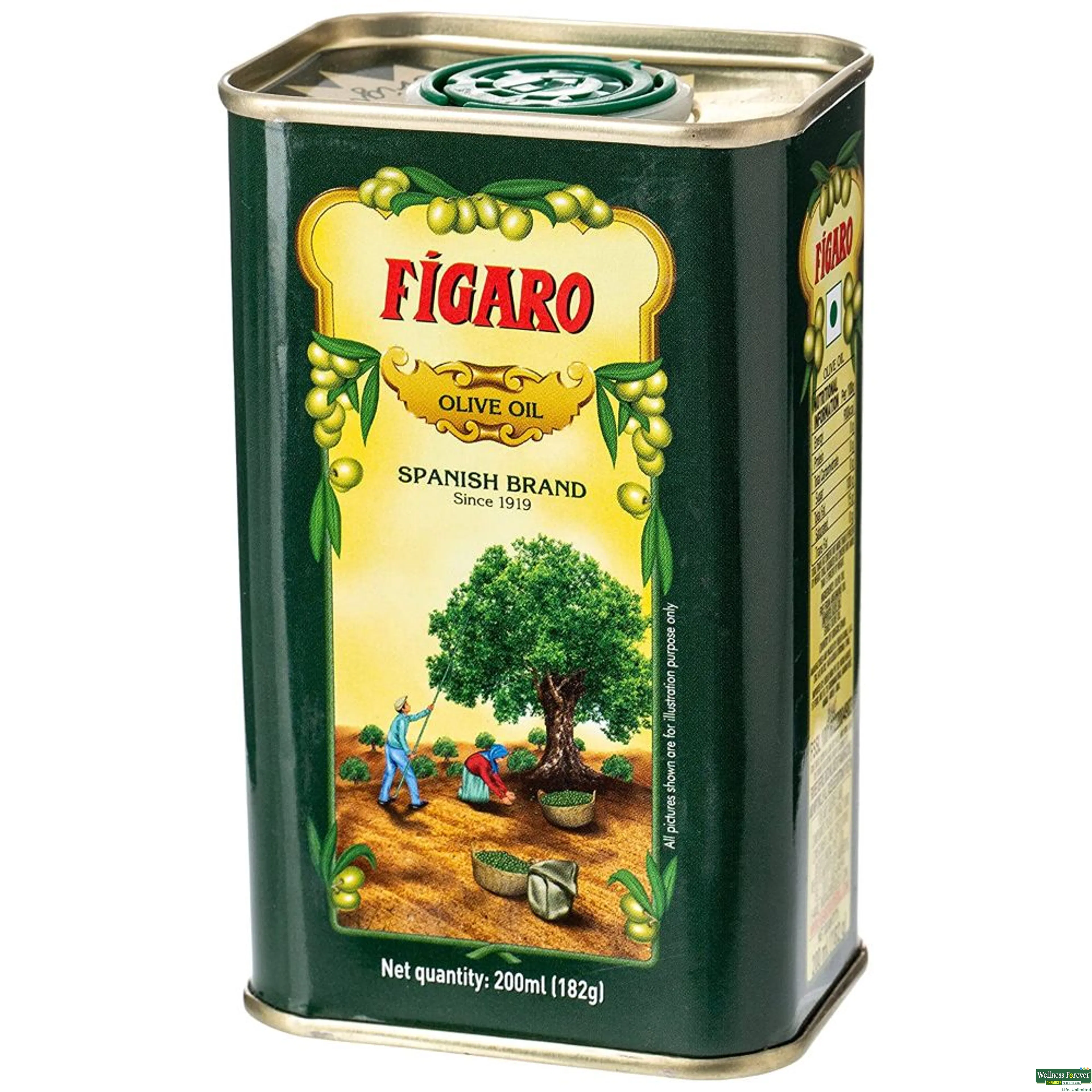 FIGARO OLIVE OIL TIN 200ML-image