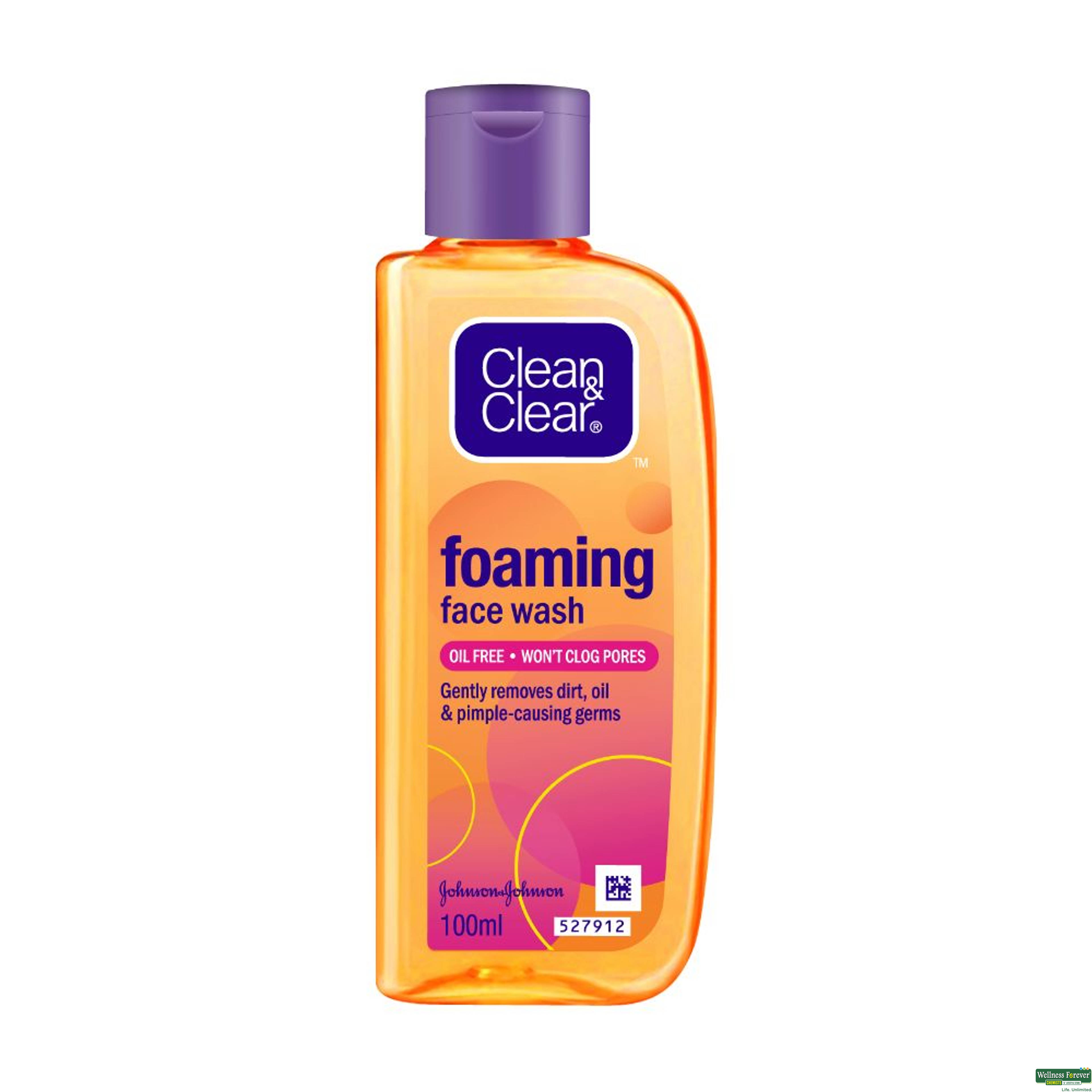 Clean & Clear Foaming Face Wash, 50 ml-image