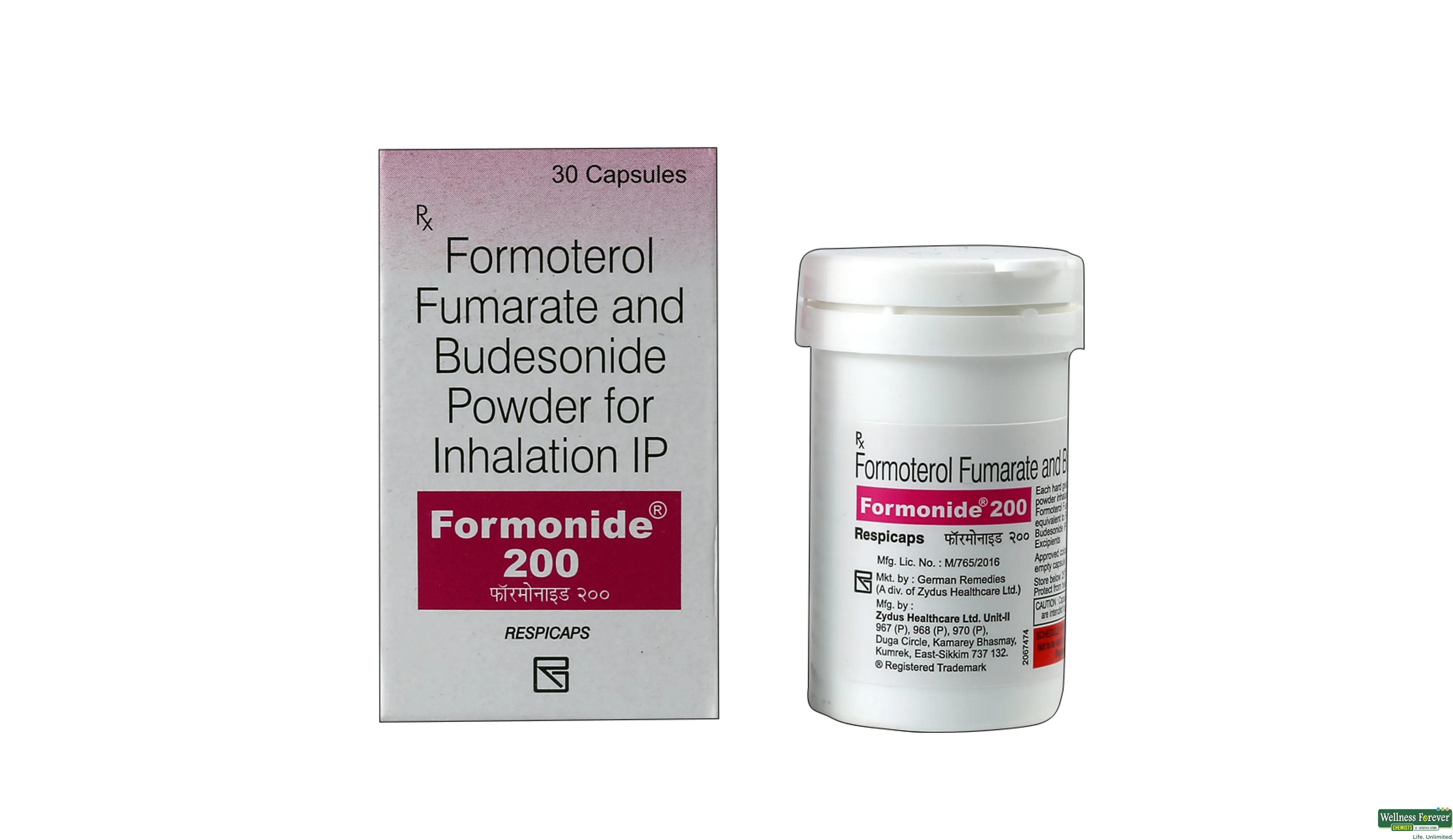 FORMONIDE 200 RESPICAP 30CAP- 1, 30CAP, 