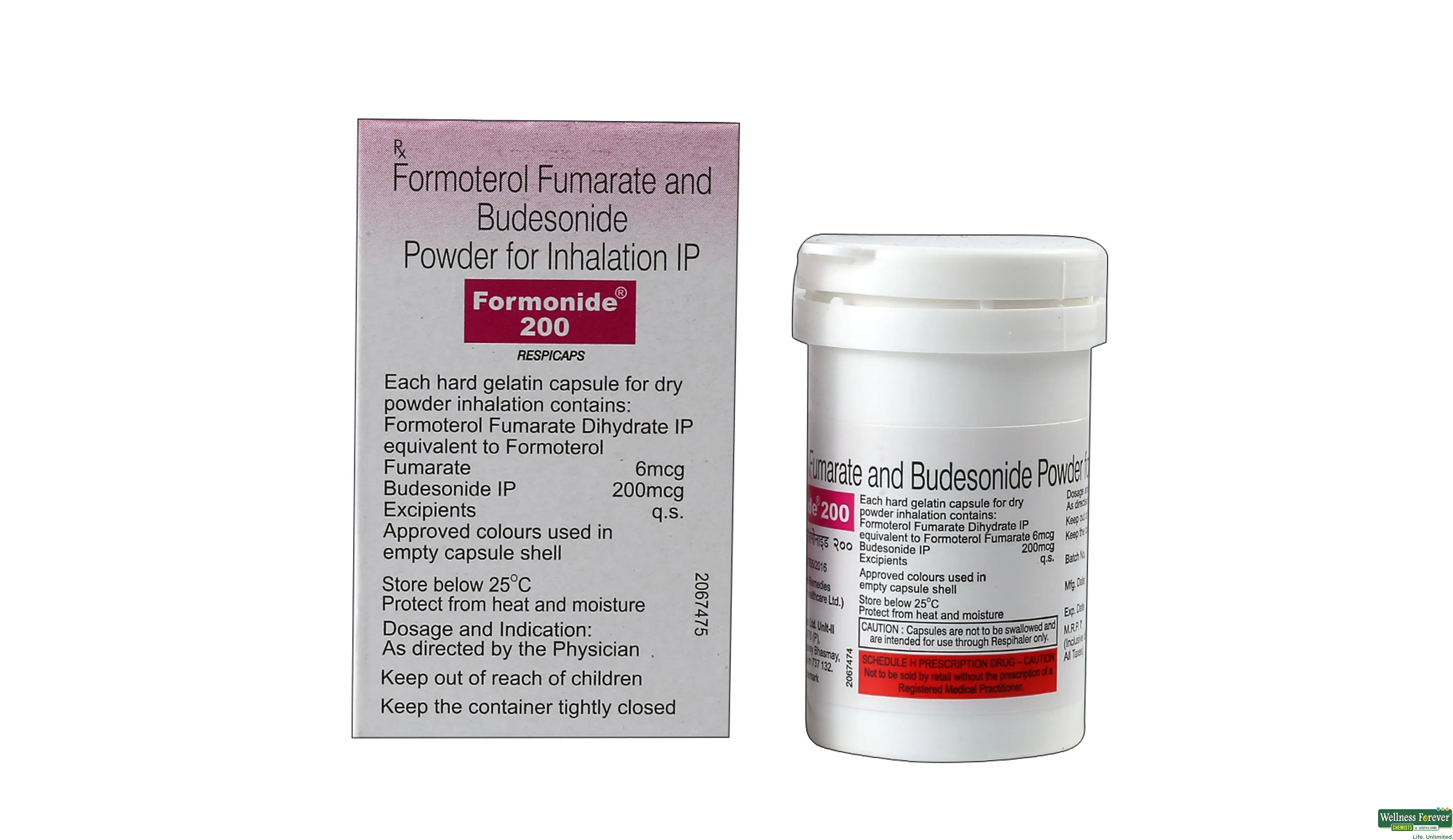 FORMONIDE 200 RESPICAP 30CAP- 2, 30CAP, 