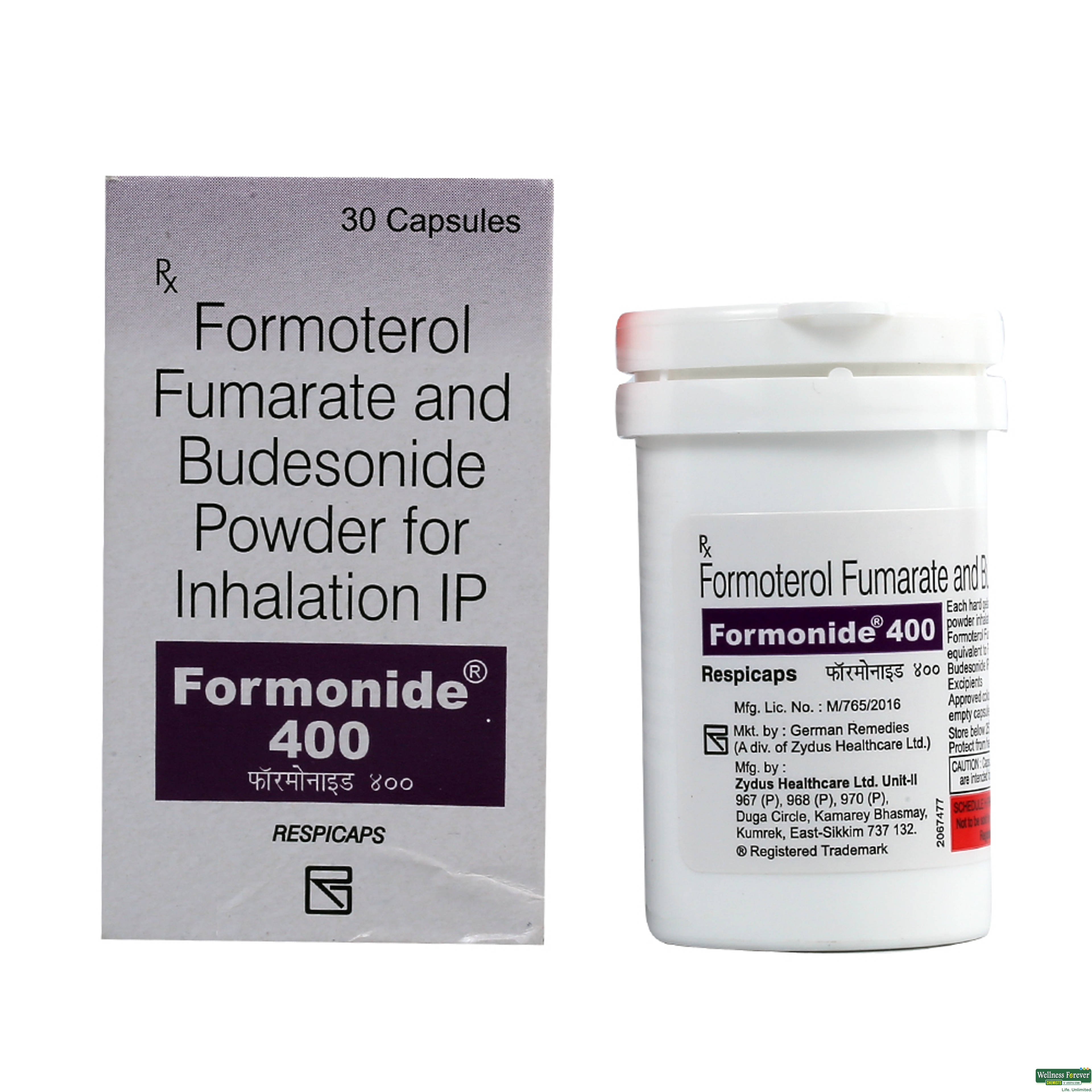 Formonide 400 Respicap 30 Capsules-image
