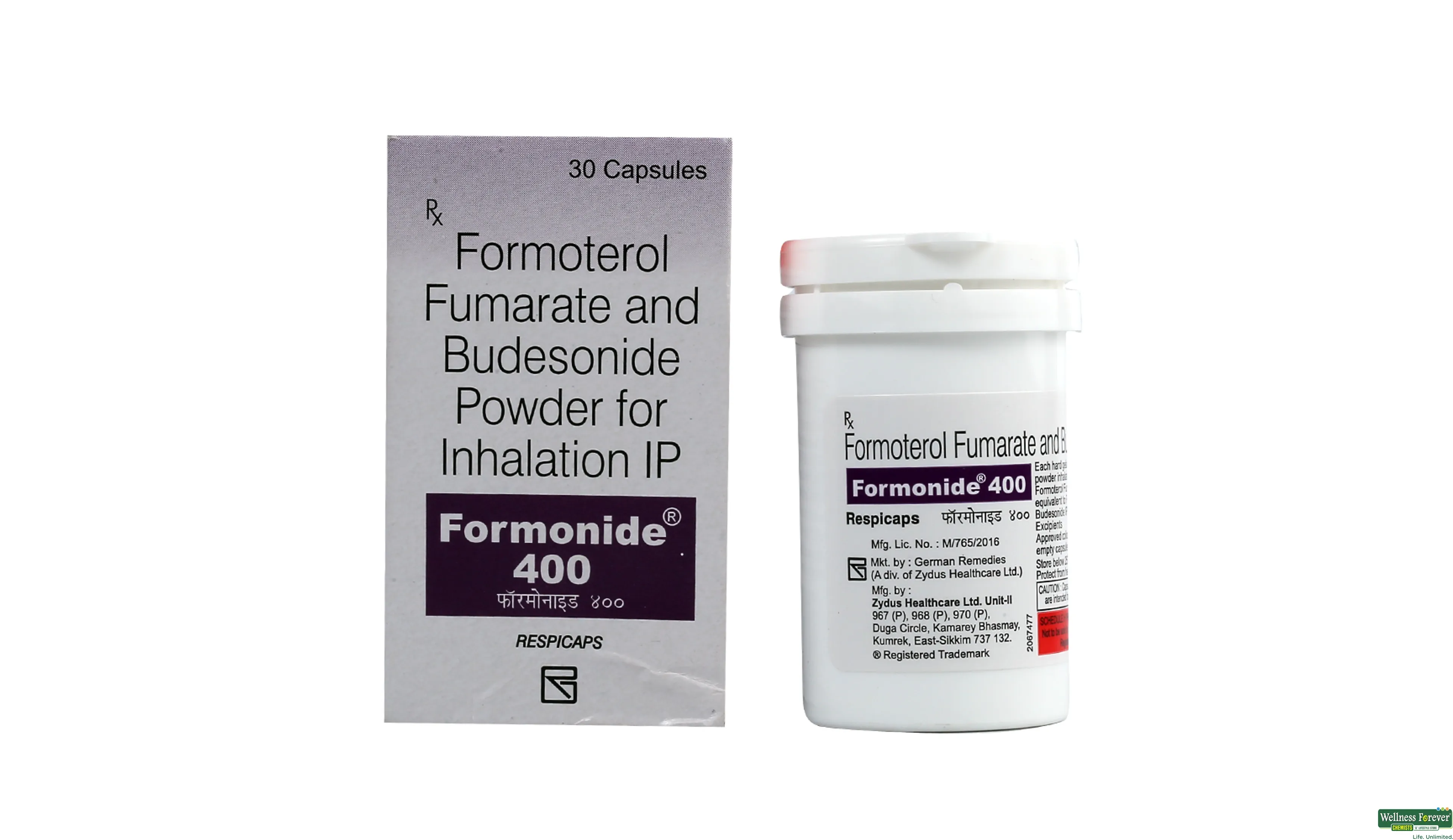 FORMONIDE 400 RESPICAP 30CAP- 1, 30CAP, 