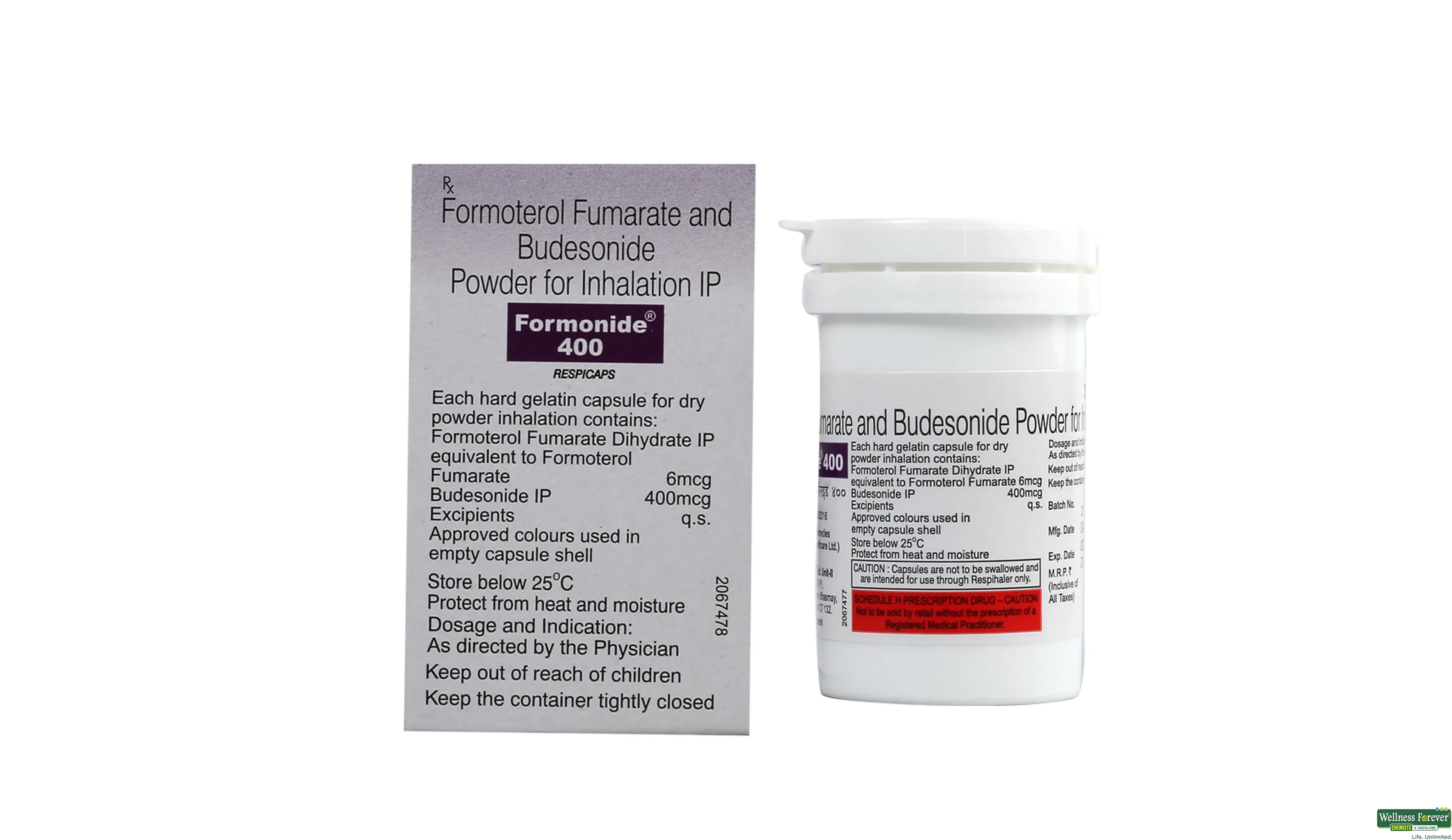 FORMONIDE 400 RESPICAP 30CAP- 2, 30CAP, 