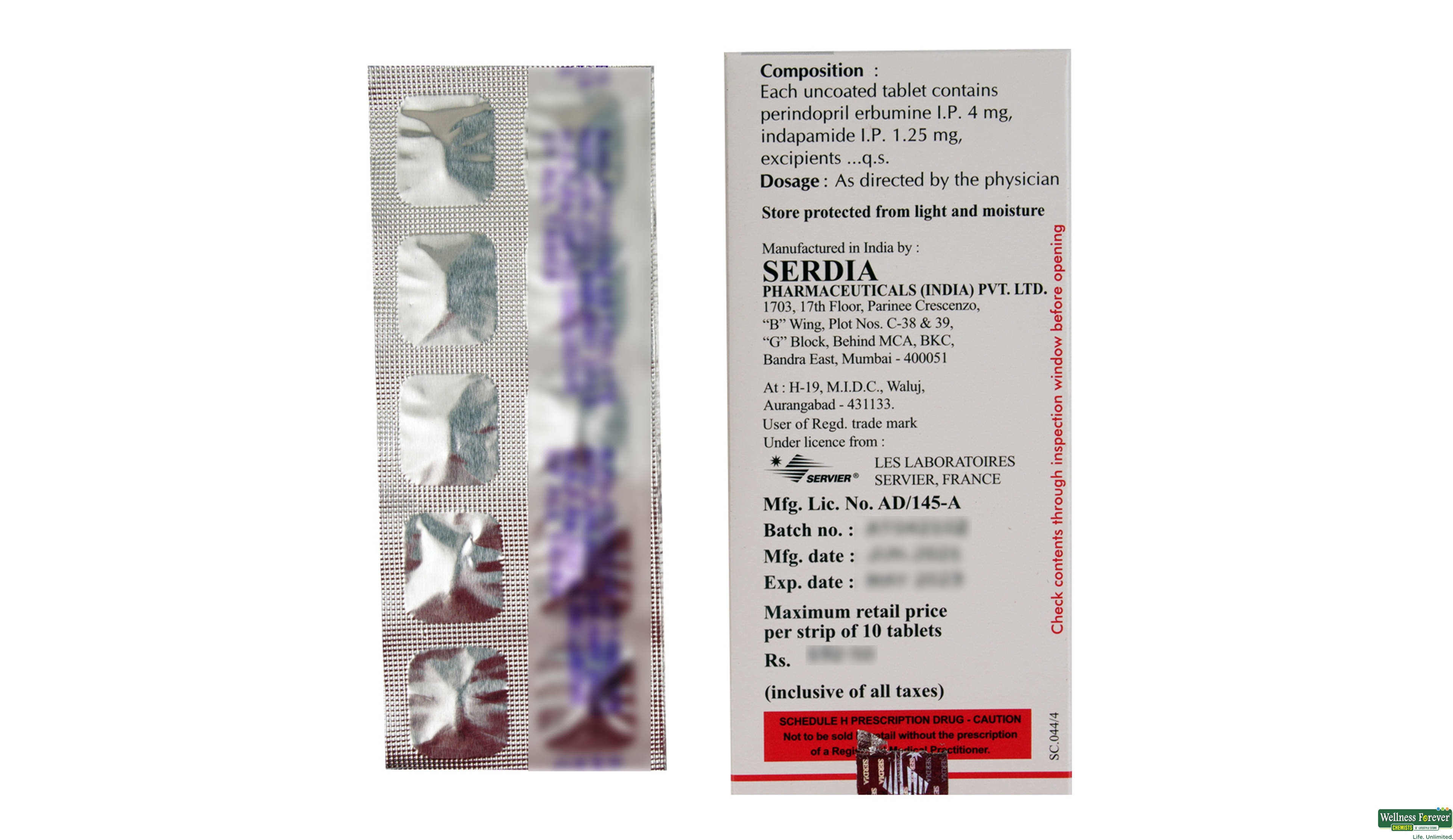 COVERSYL-PLUS 10TAB- 2, 10TAB, null