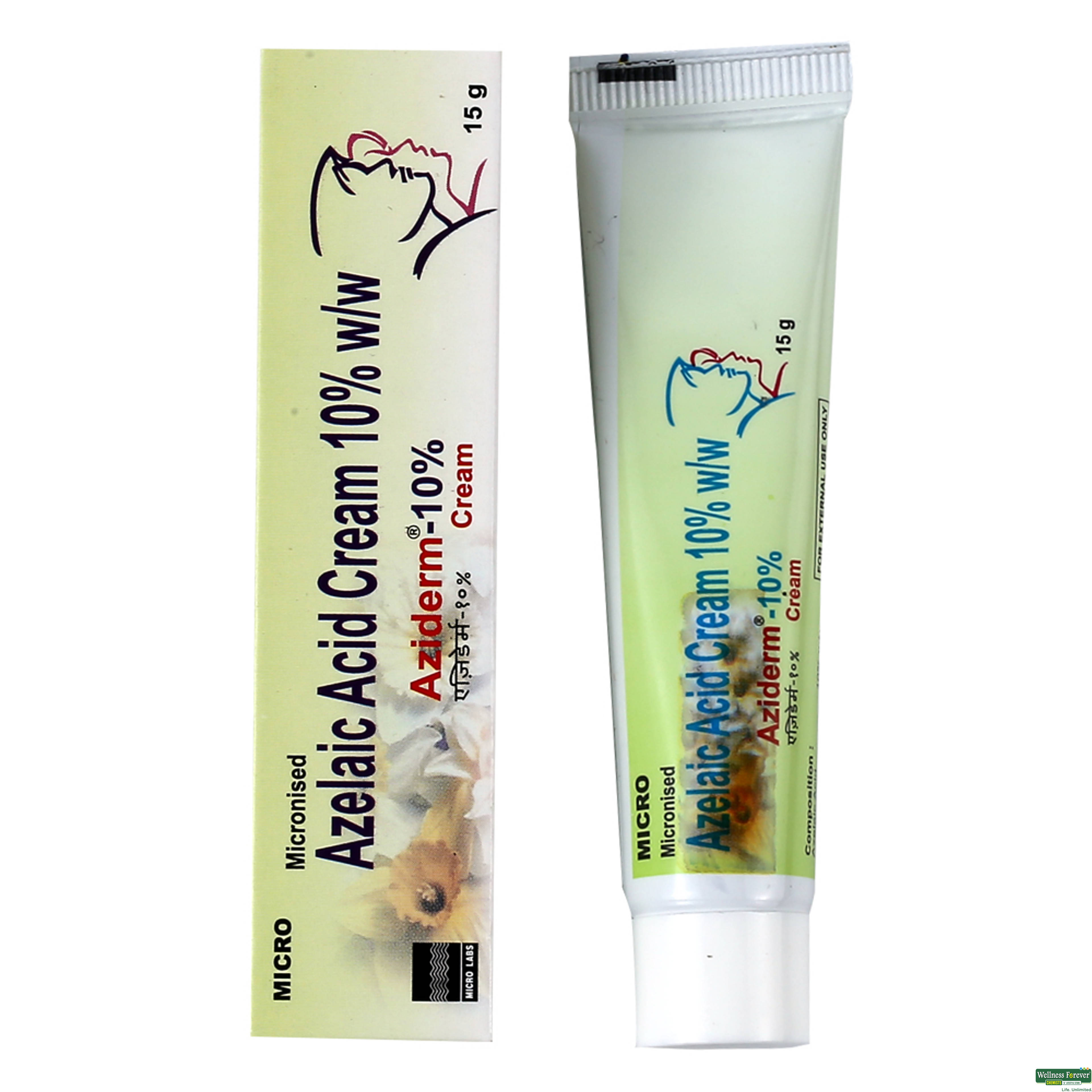 AZIDERM 10% CREAM 15GM-image