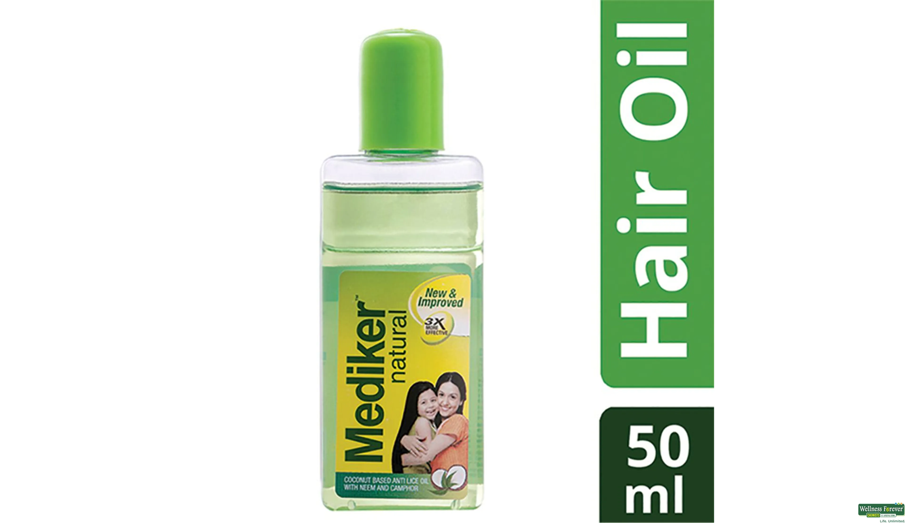 MEDIKER HR/OIL 50ML- 1, 50ML, 