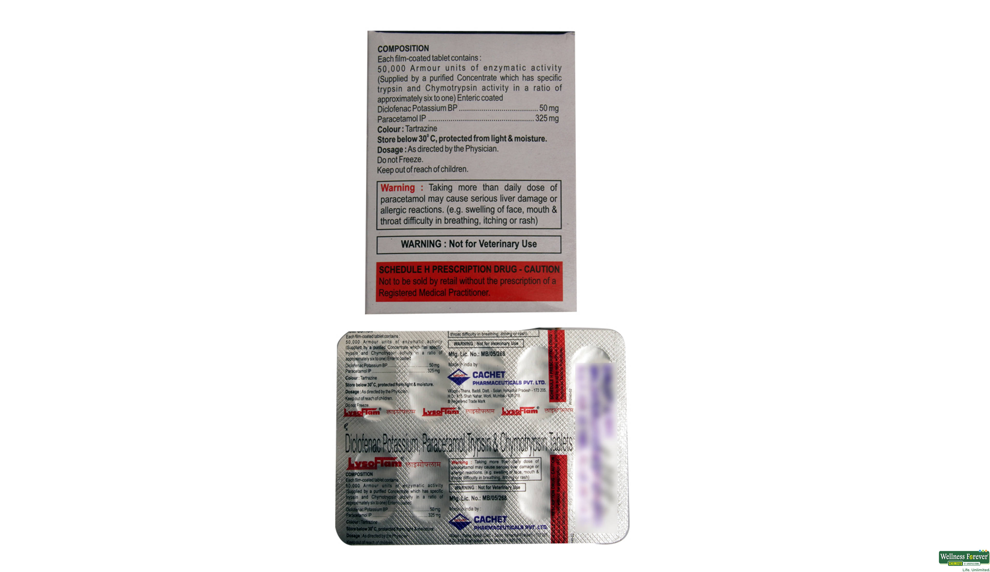 LYSOFLAM 10TAB- 2, 10TAB, null