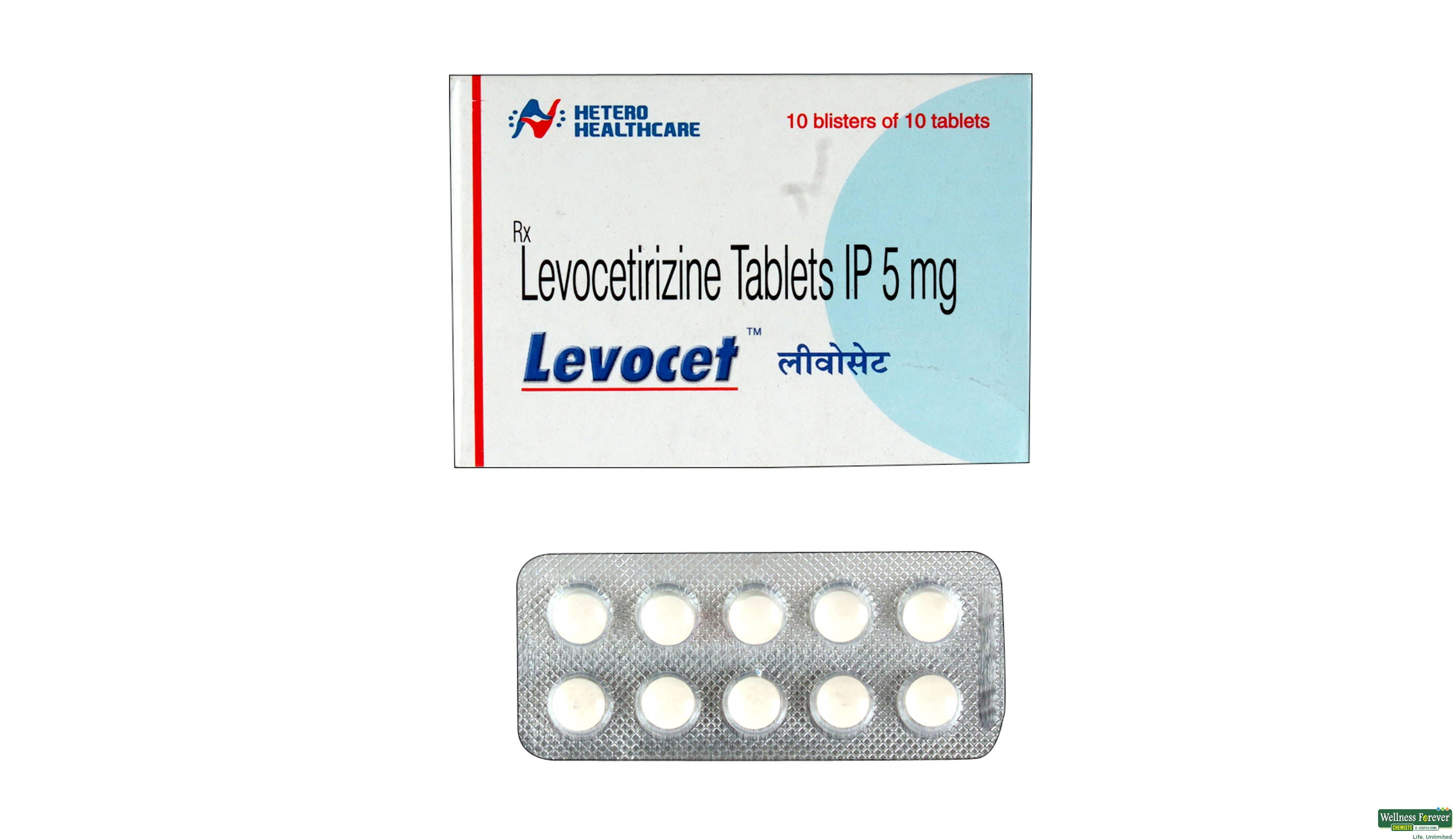 LEVOCET 5MG 10TAB- 1, 10TAB, null