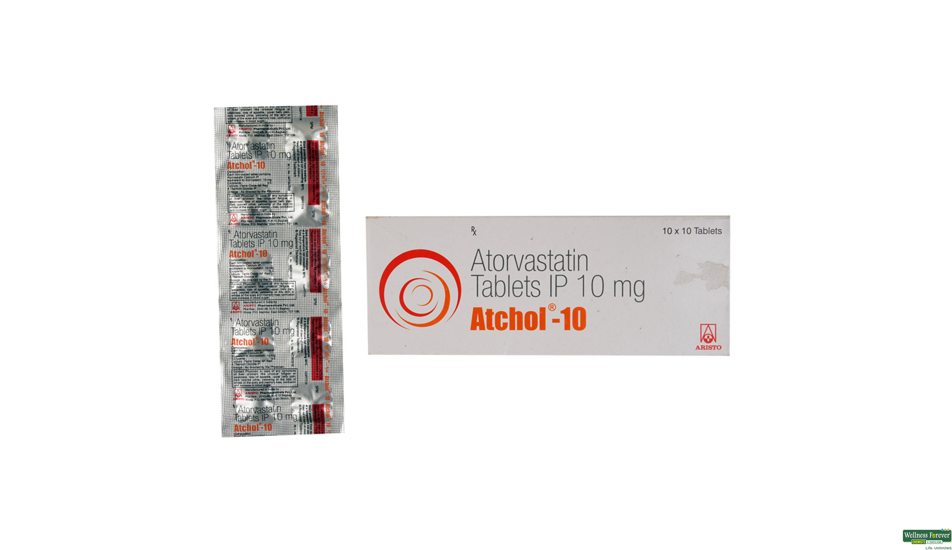 ATCHOL 10MG 10TAB ##- 1, 10TAB, 