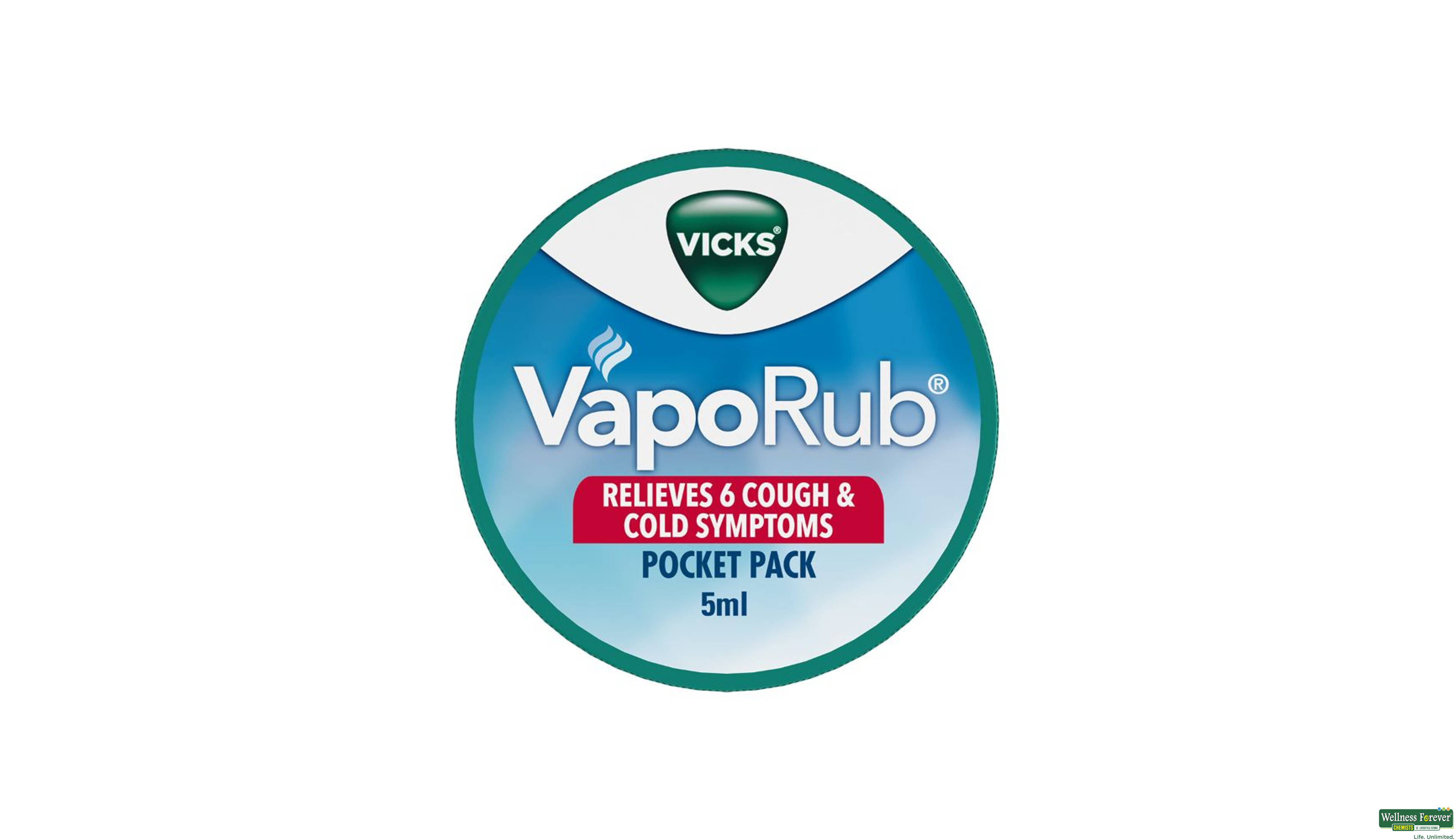 VICKS VAPORUB 5GM- 1, 5GM, 