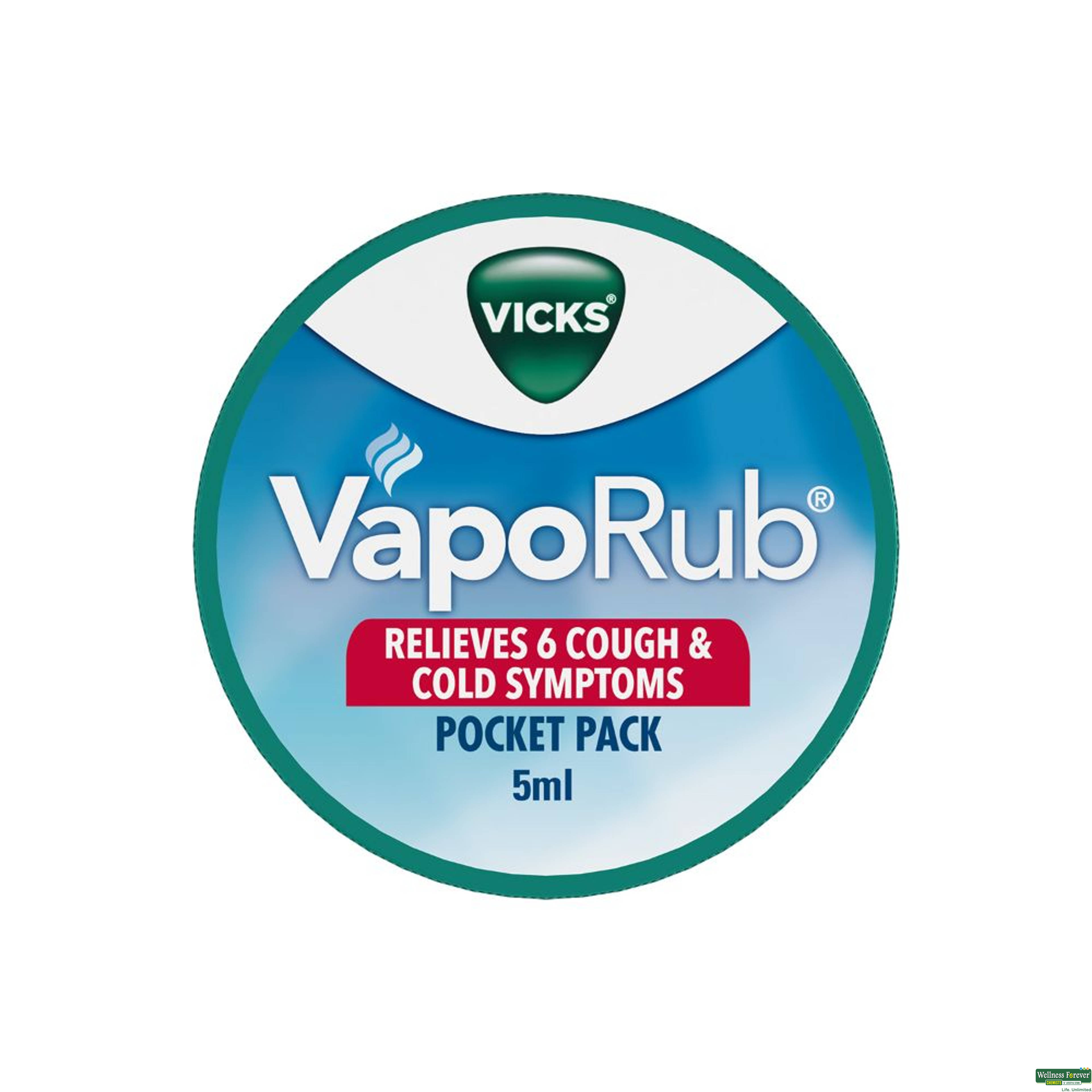 Vicks Vaporub Pocket Pack, 5 g-image