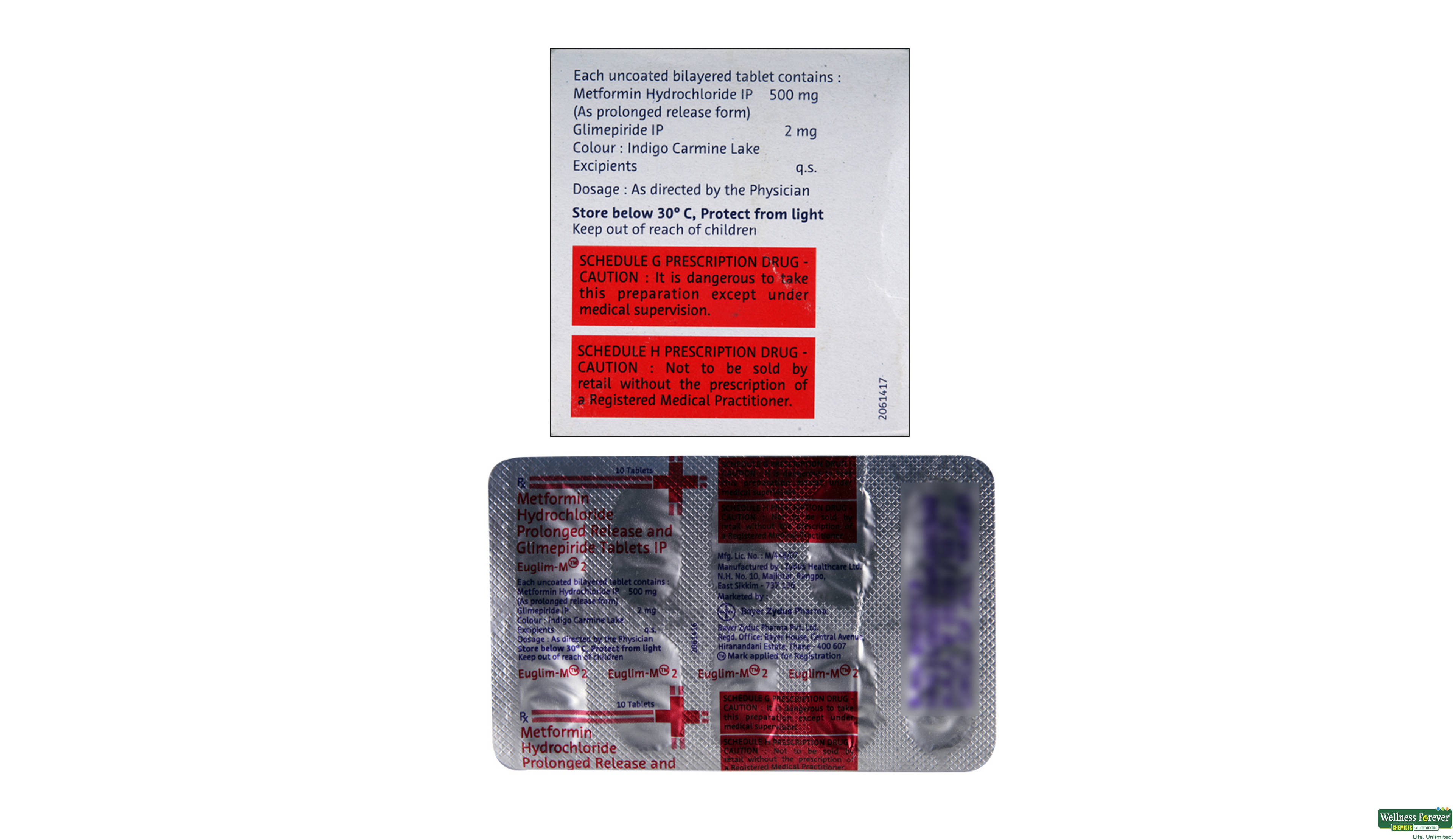 EUGLIM-M2 10TAB- 2, 10TAB, 