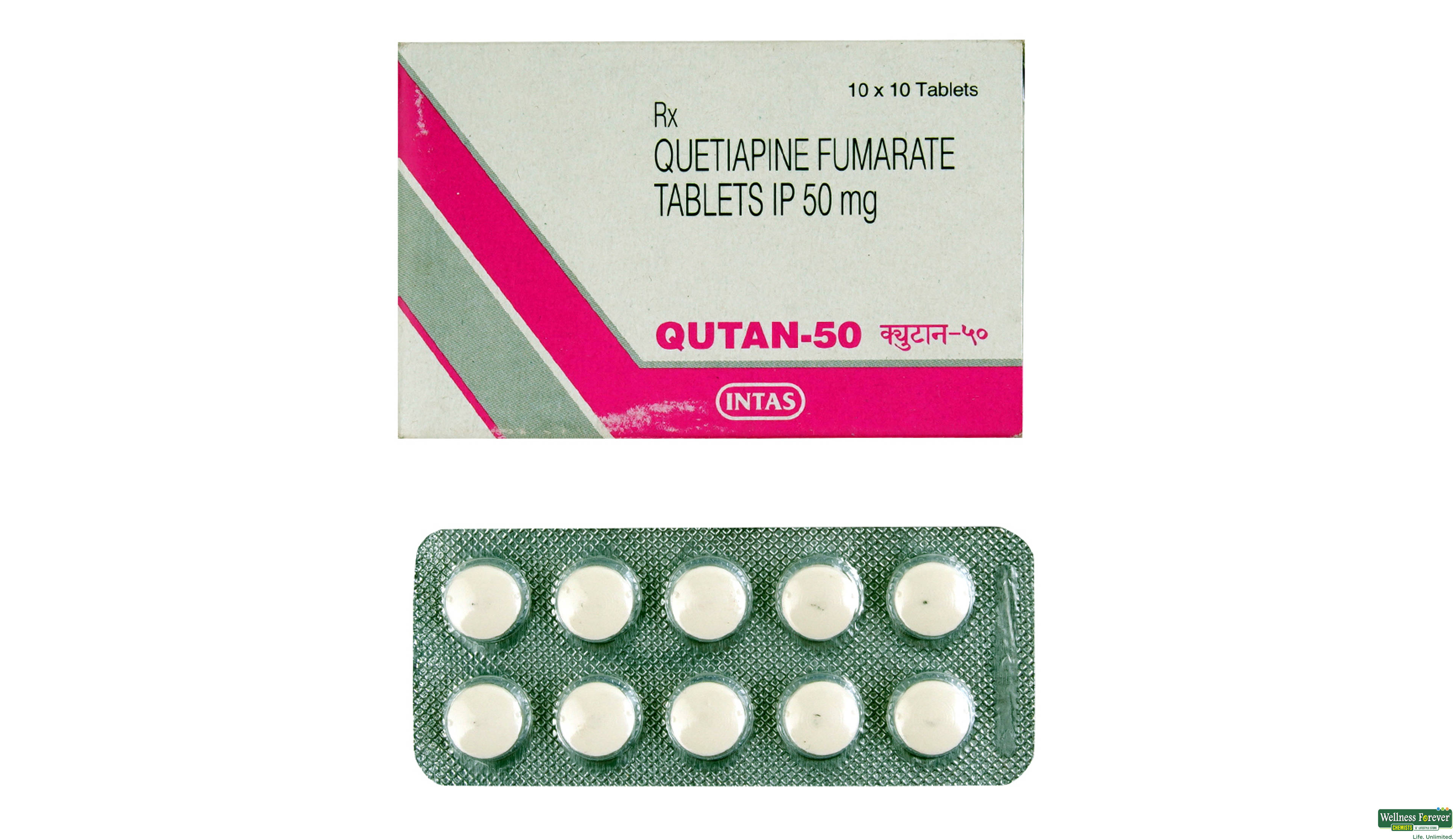 QUTAN 50MG 10TAB- 1, 10TAB, 