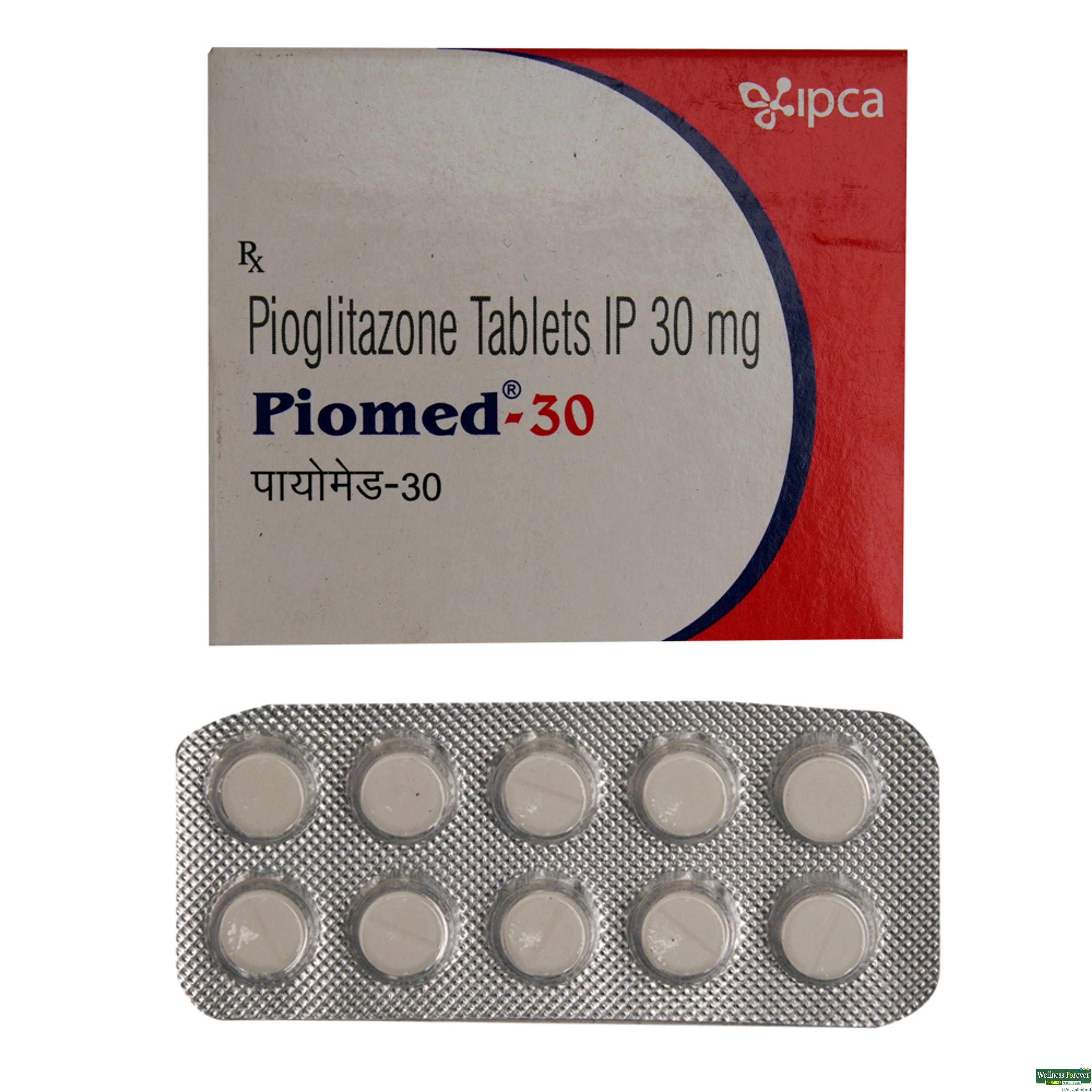 PIOMED 30MG 10TAB-image