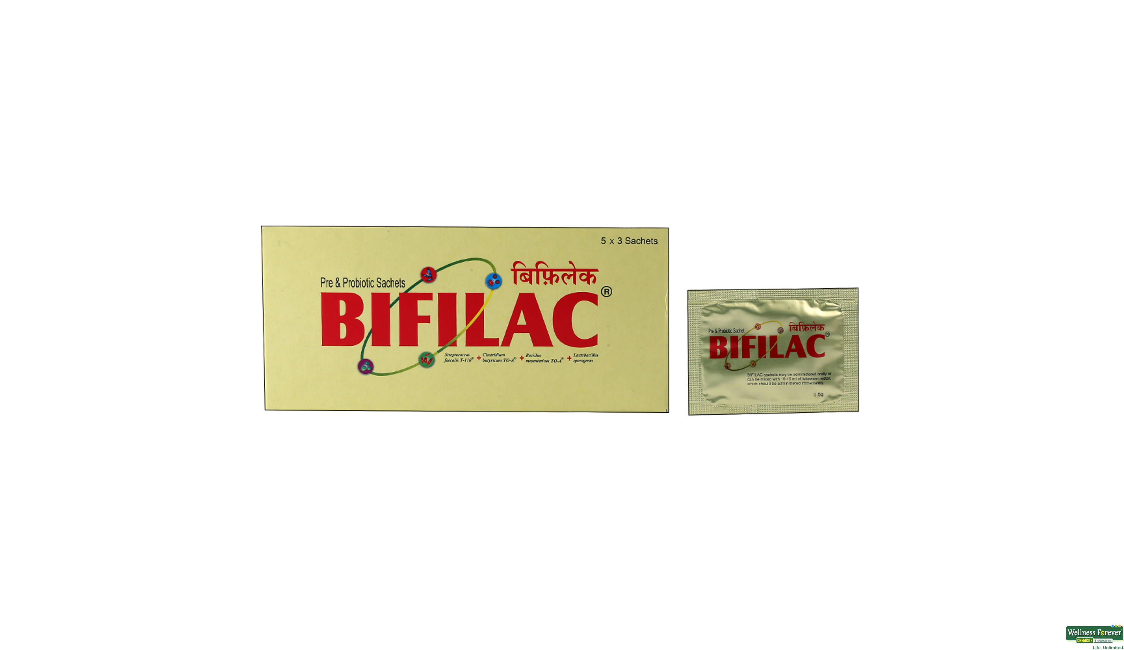 BIFILAC SACH 0.5GM- 1, 0.5GM, 