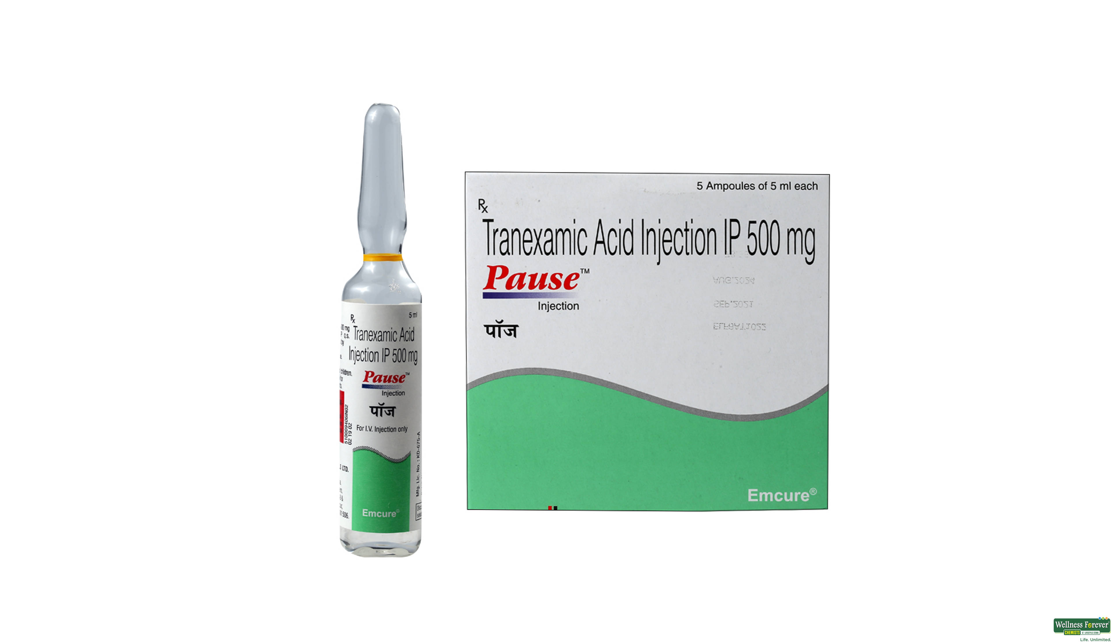 PAUSE INJ 5ML AMP- 1, 5ML, 