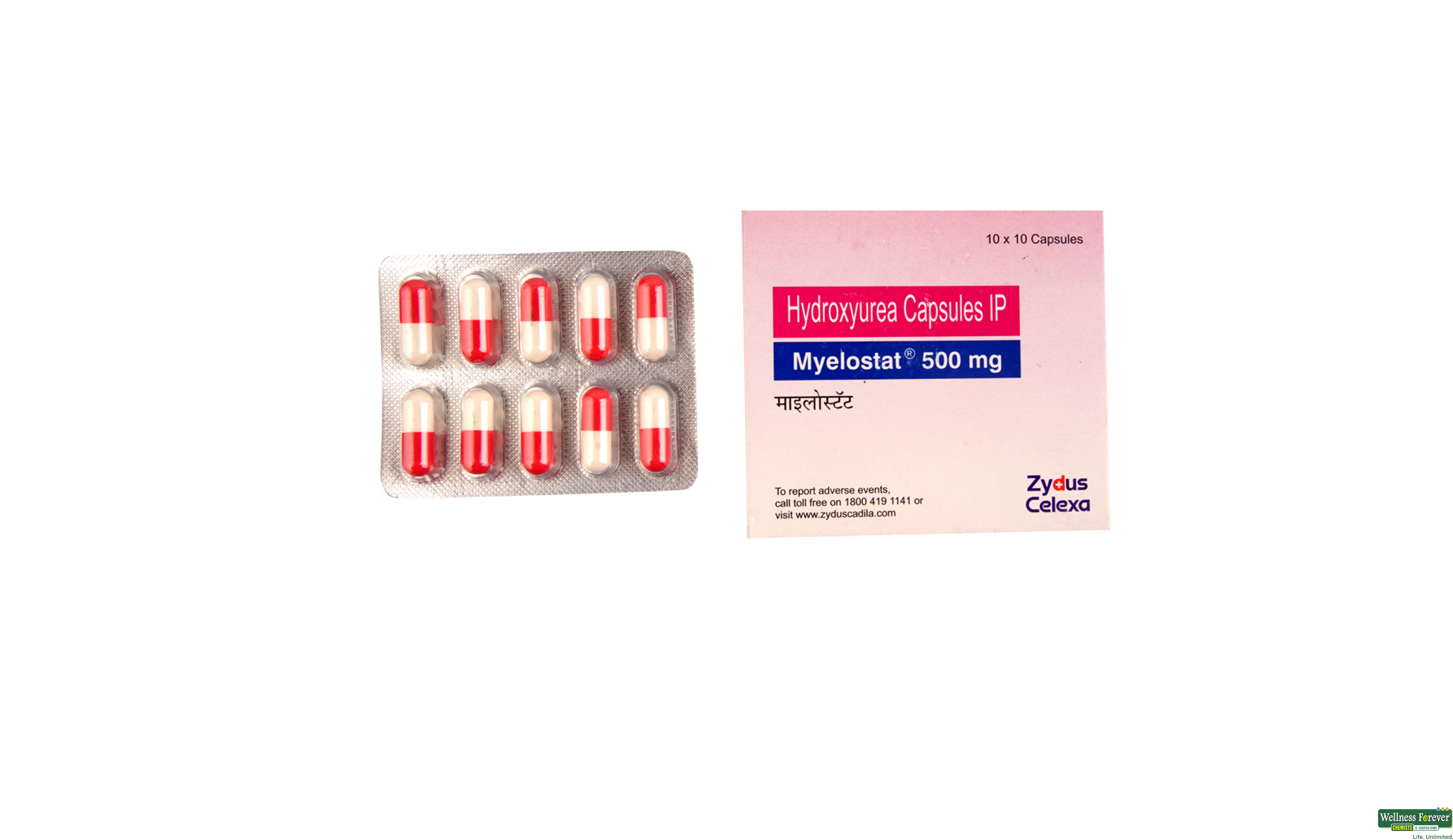 MYELOSTAT 500MG 10CAP- 1, 10CAP, 