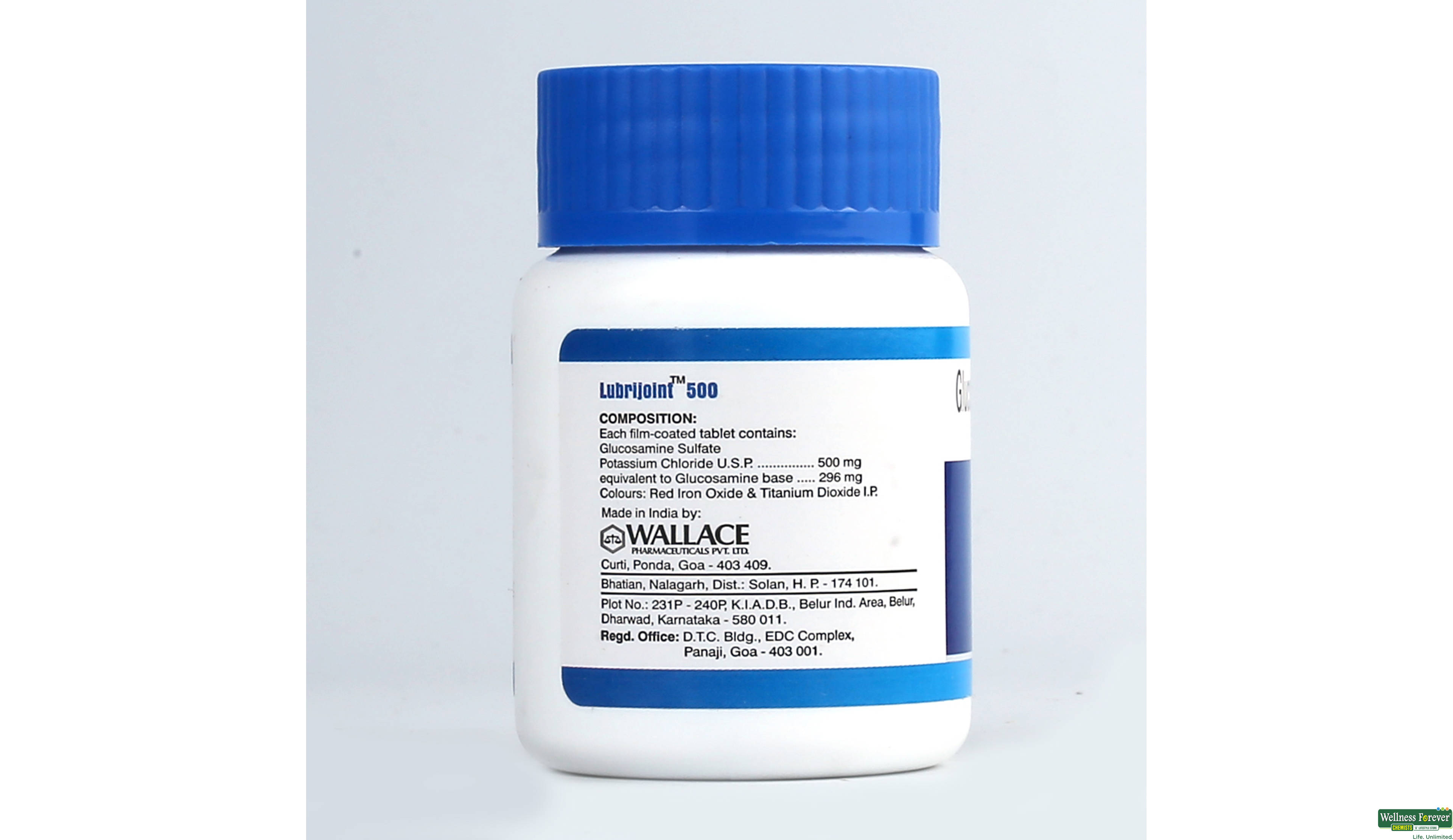LUBRIJOINT 500MG 60TAB- 2, 60TAB, null