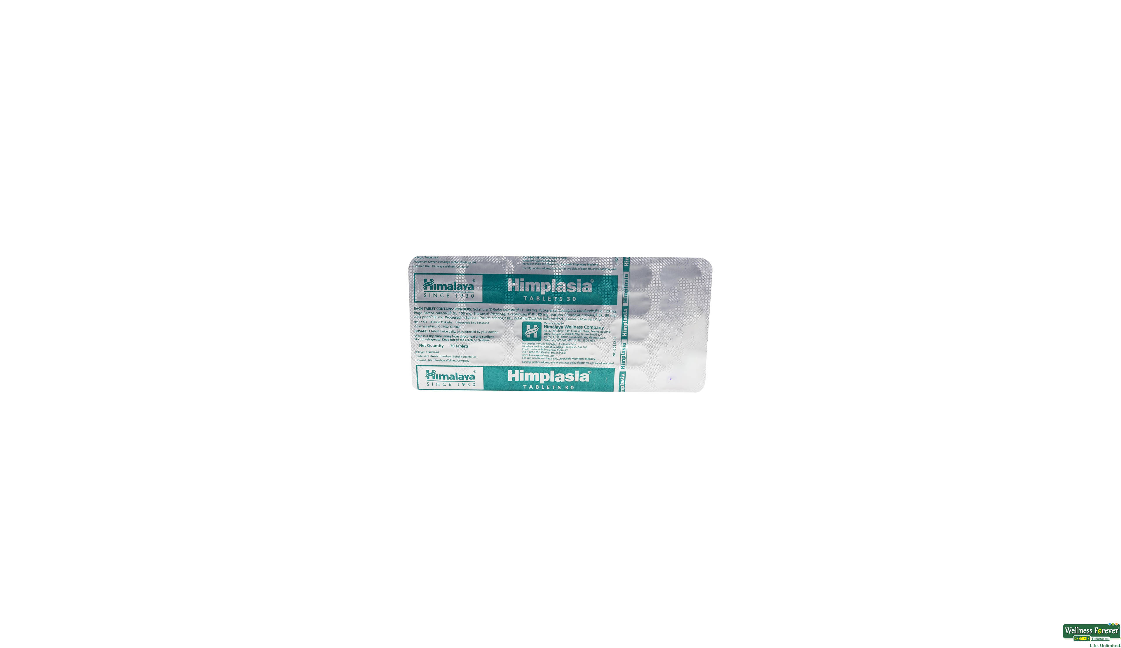 HIMPLASIA 30TAB- 2, 30TAB, 