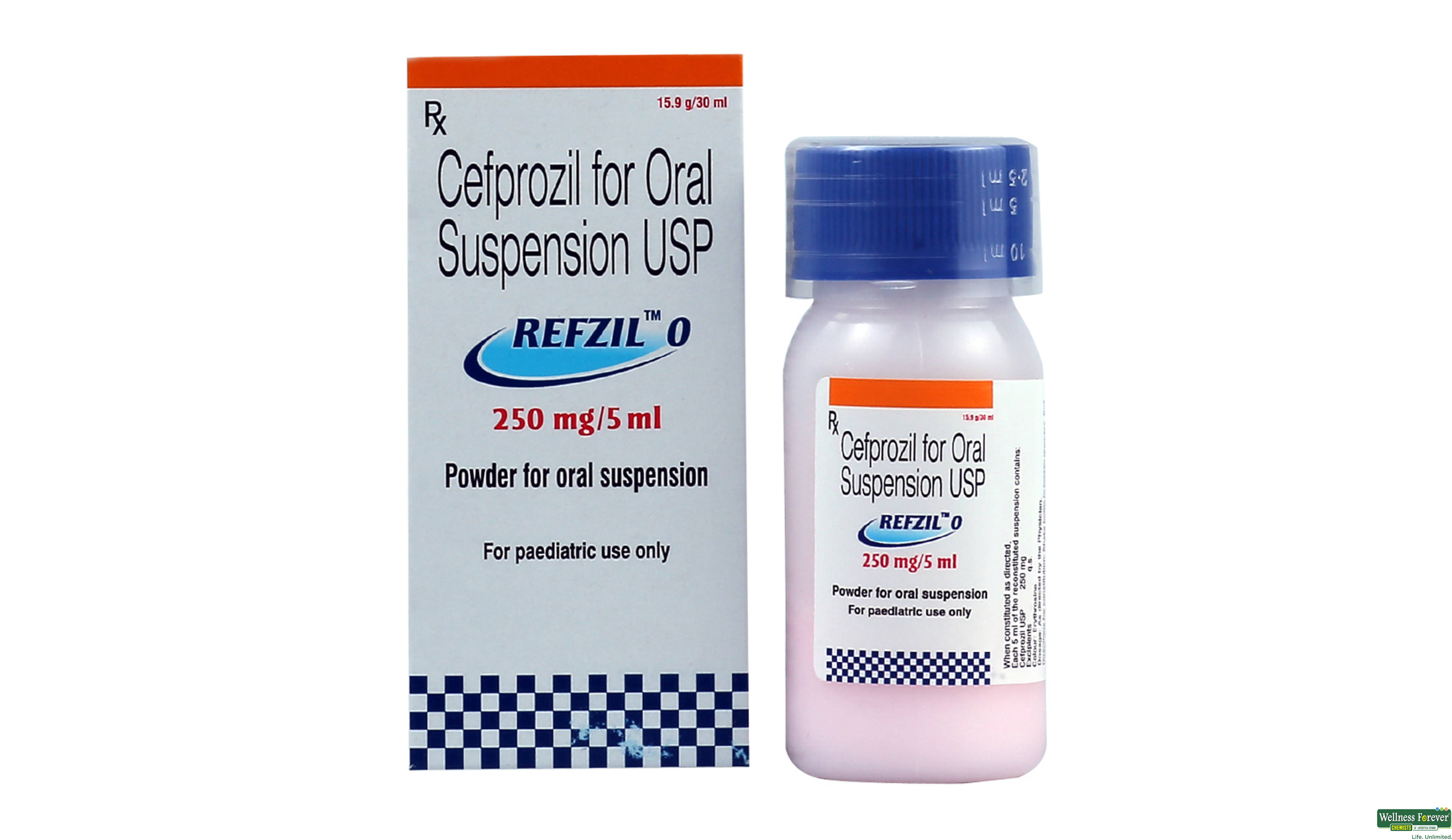 REFZIL-O 250MG SYP 30ML- 1, 30ML, 