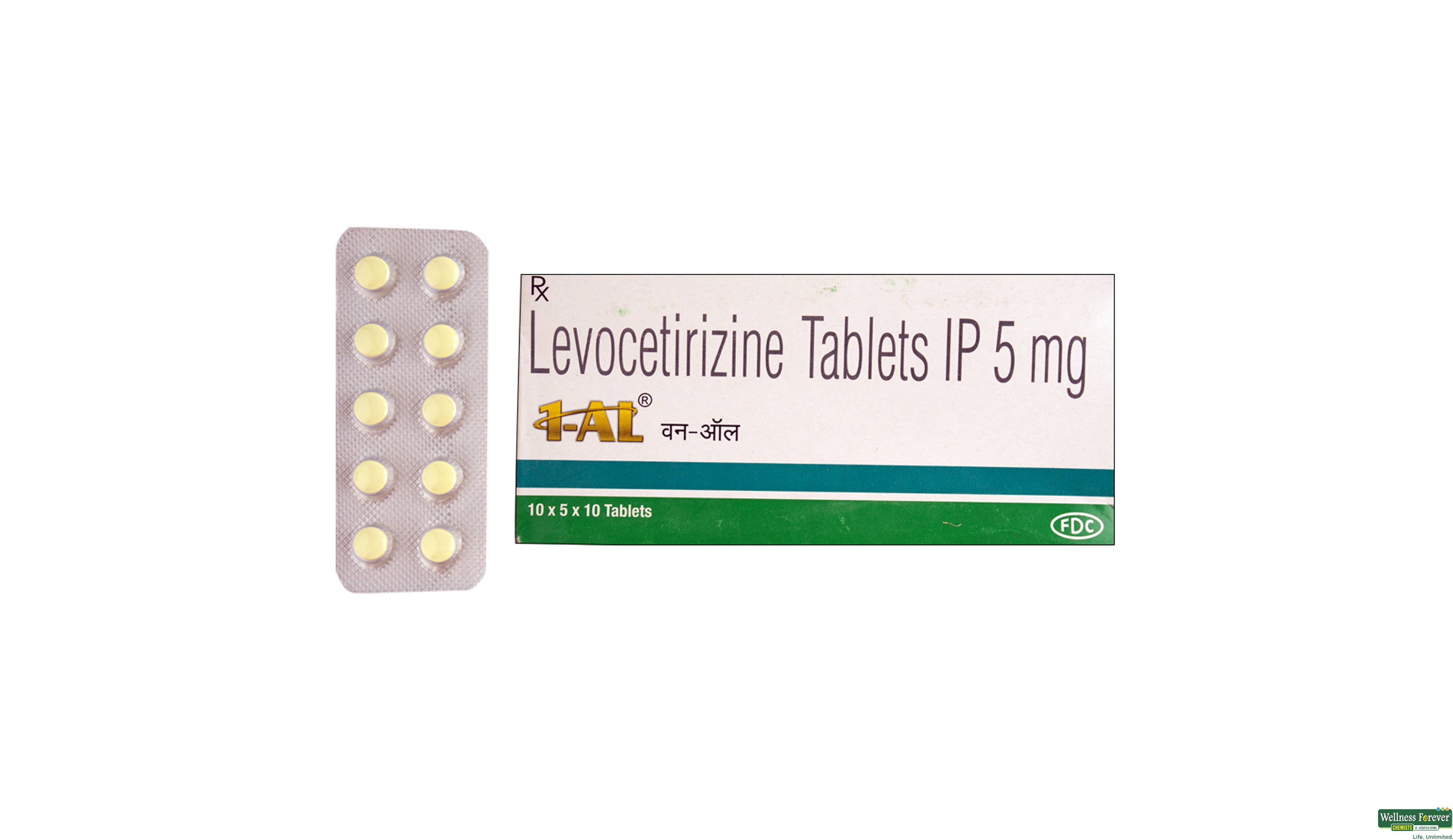 1-AL 5MG 10TAB- 1, 10TAB, null