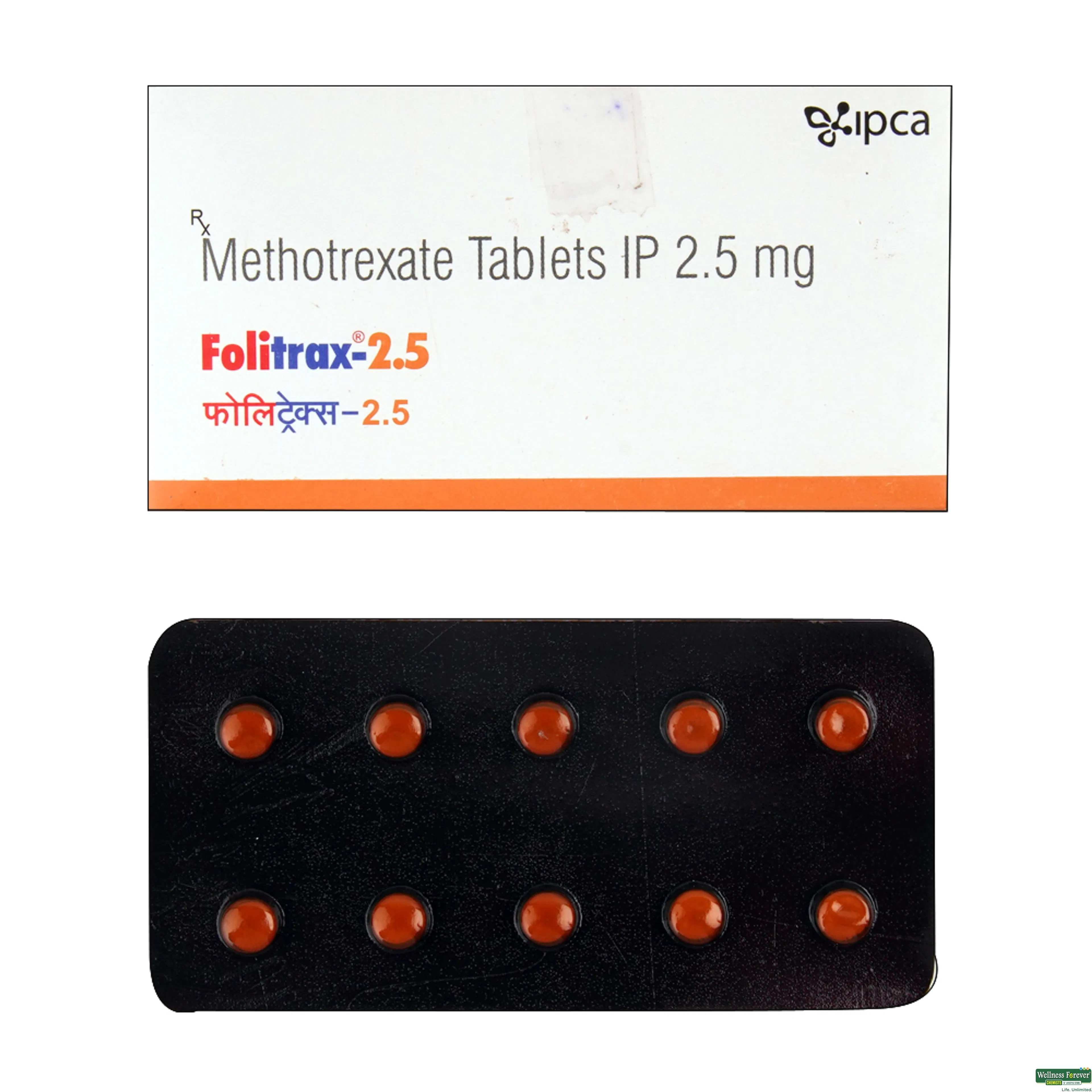 FOLITRAX 2.5MG 10TAB-image