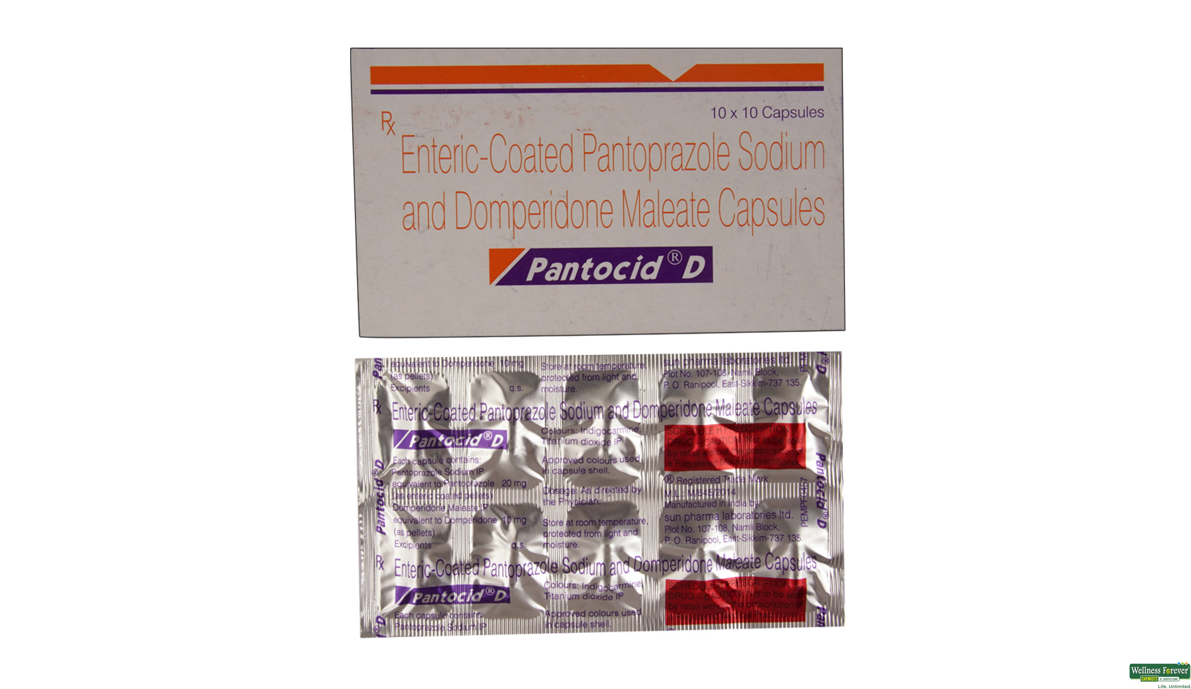 PANTOCID-D 10CAP- 1, 10CAP, null