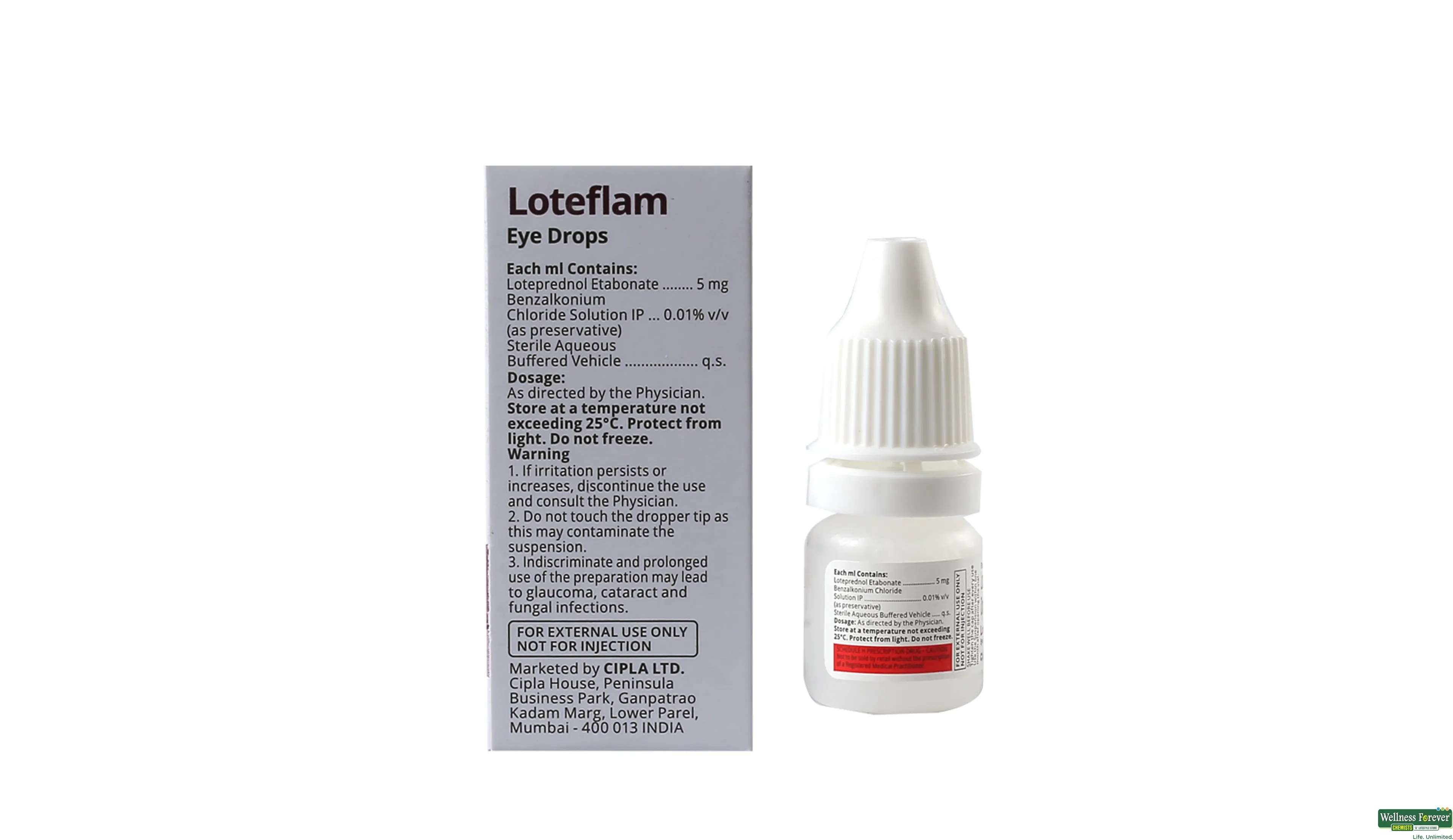 LOTEFLAM E/DROP 5ML- 2, 5ML, null