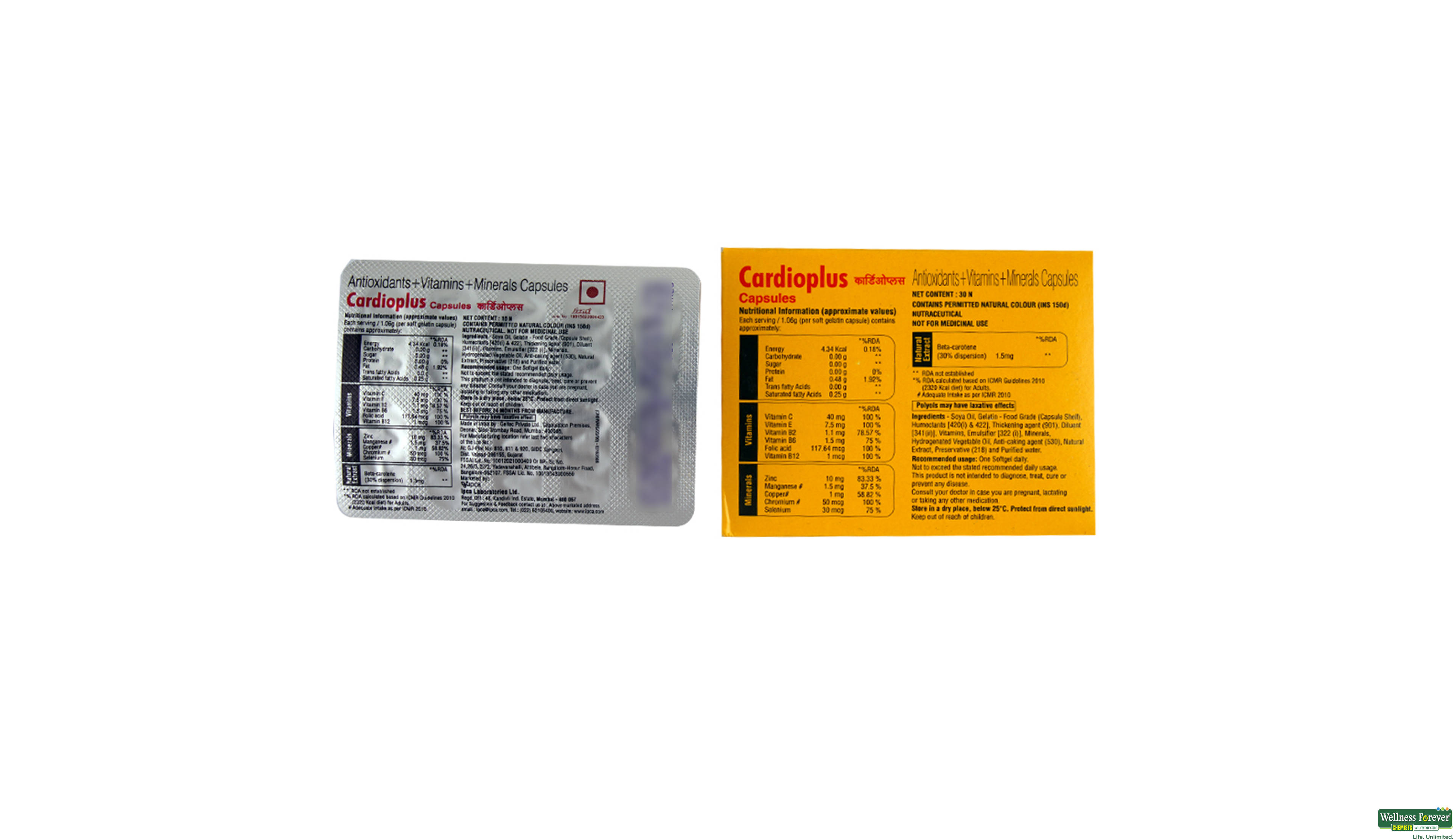 CARDIOPLUS 10CAP- 2, 10CAP, 