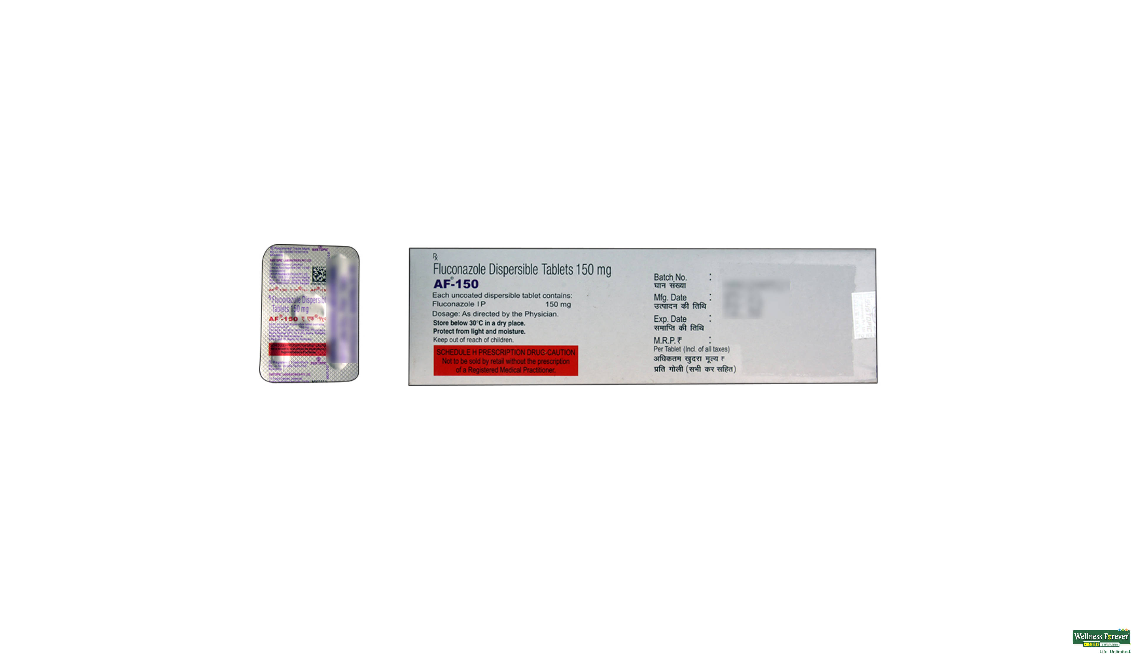 AF 150MG 1TAB- 2, 1TAB, 