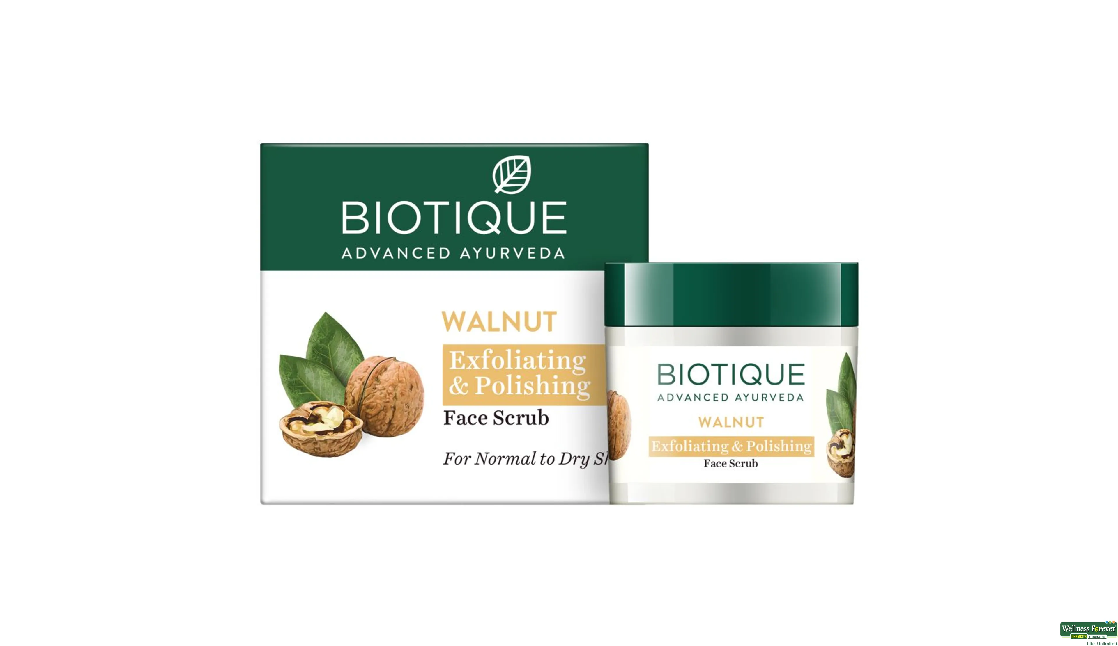 BIOT F/SCRUB BIO WALNUT SKIN POLISH 50GM- 1, 50GM, 